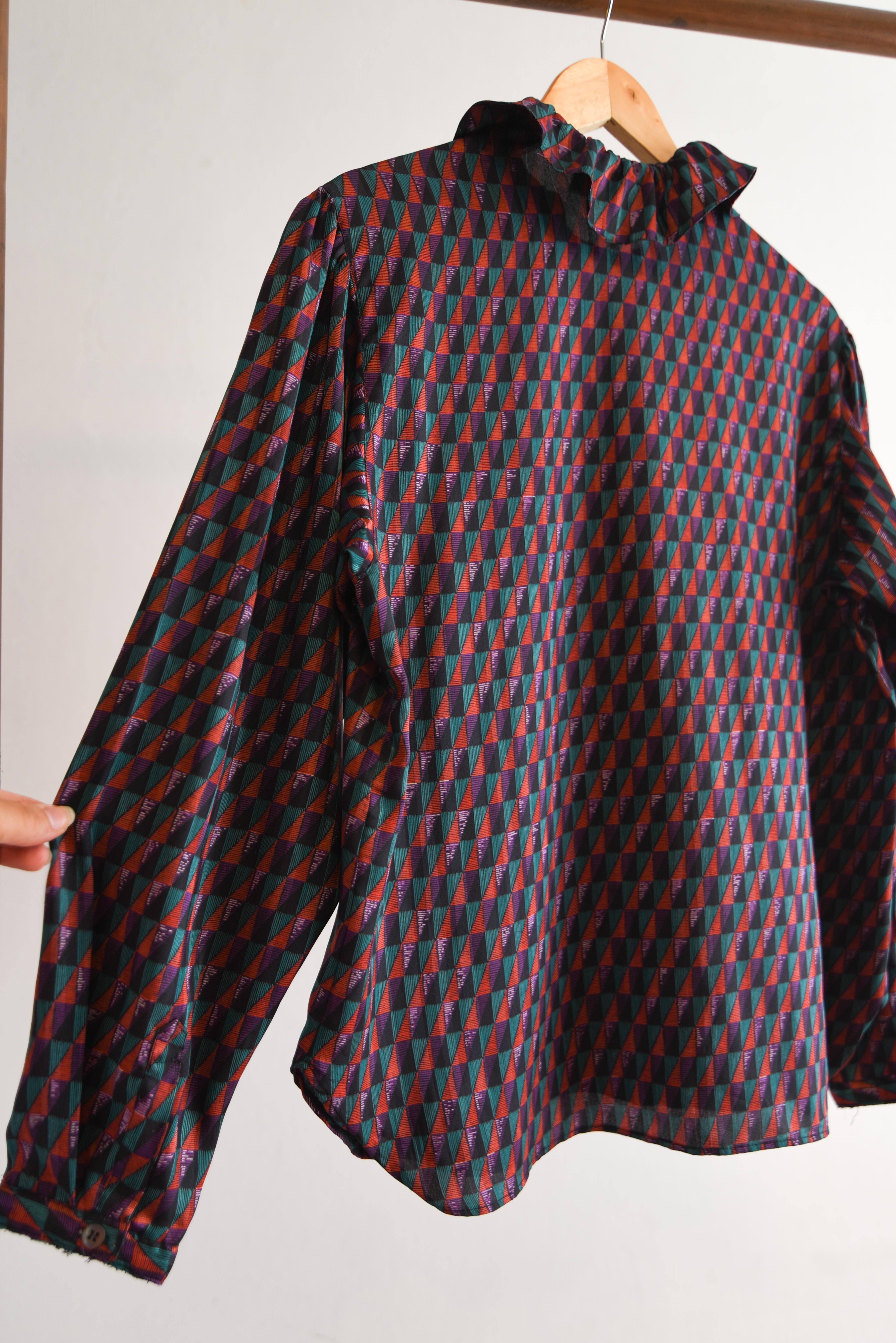 Blusa Evan Picone cuellito