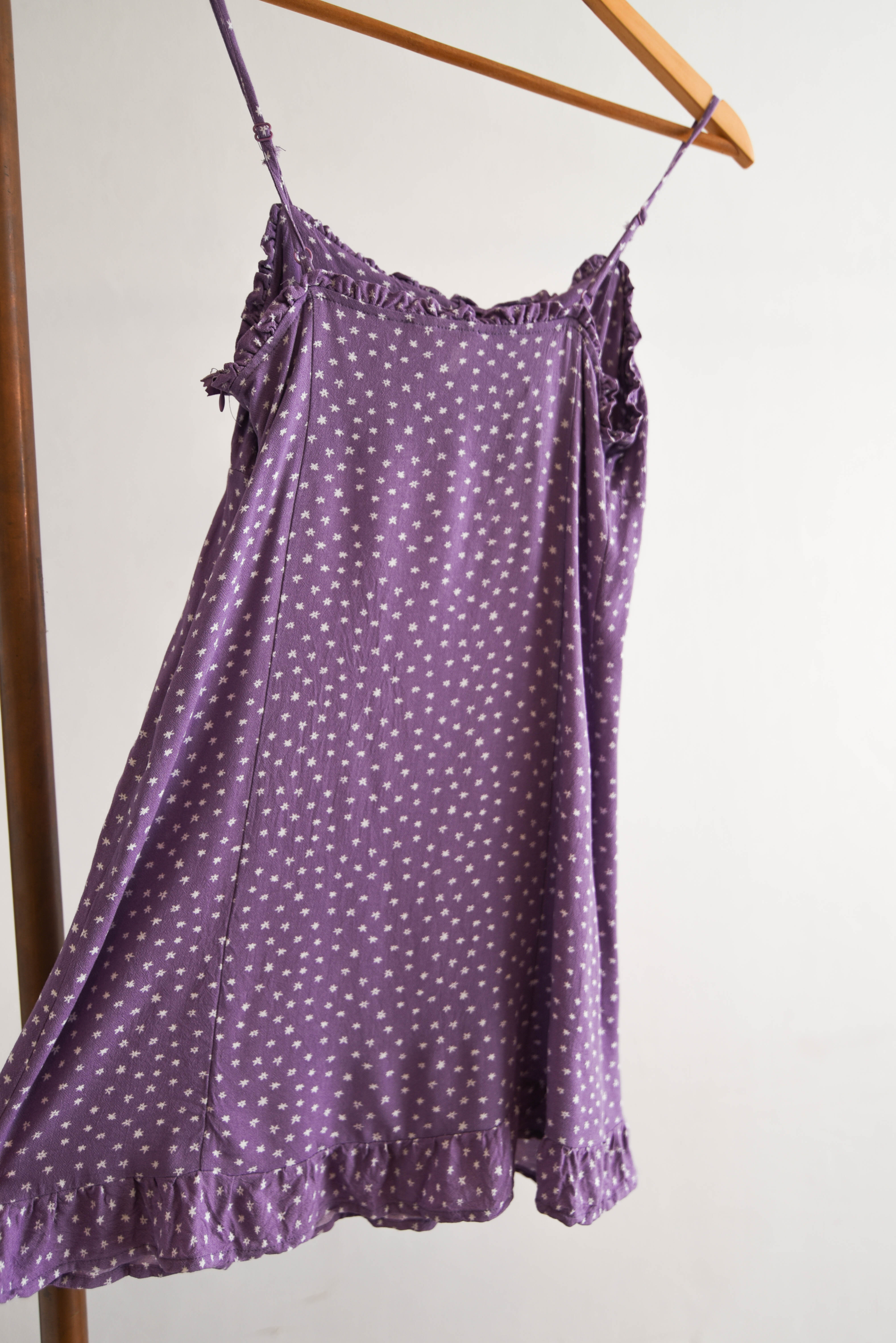 Vestido summer lila flores