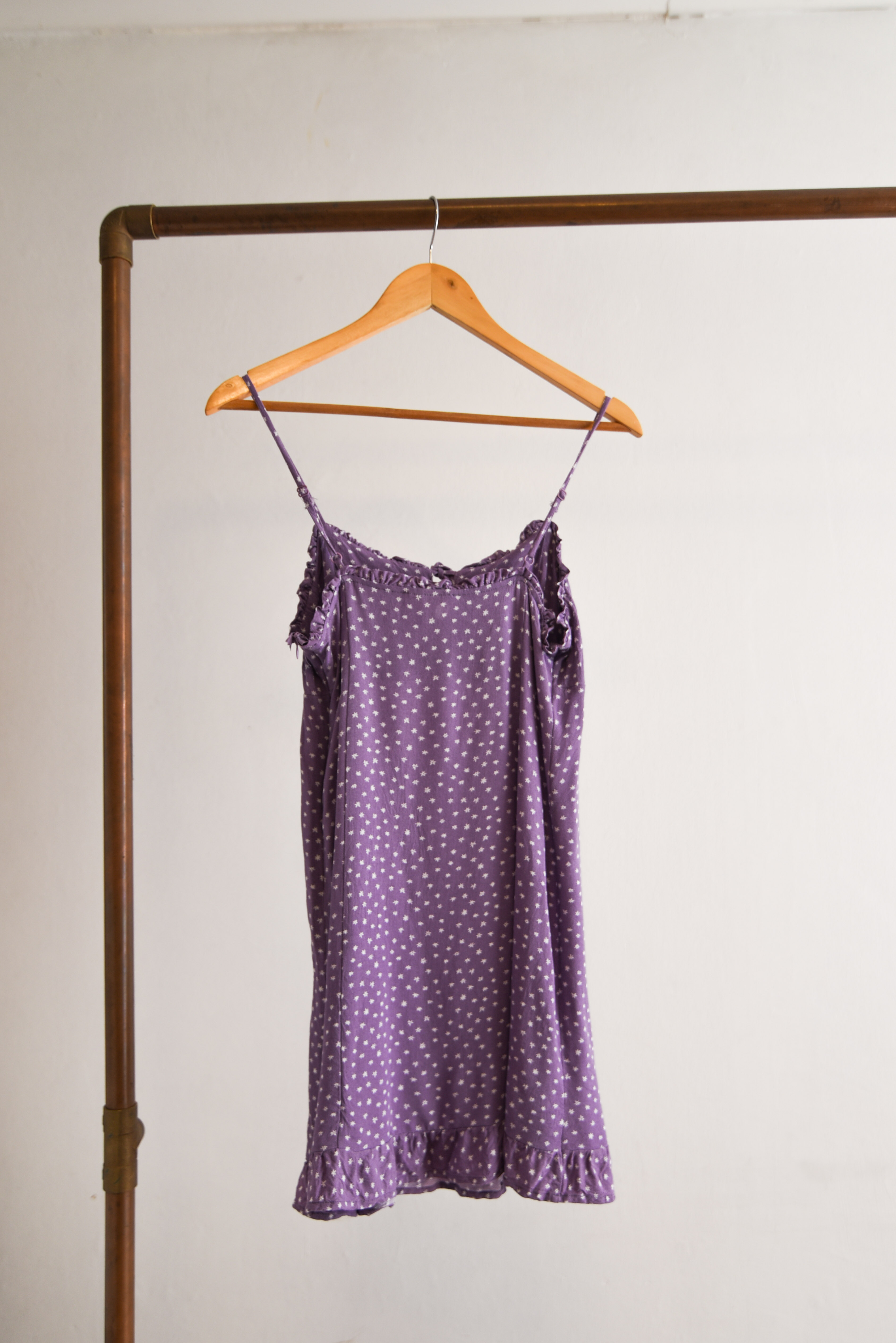 Vestido summer lila flores