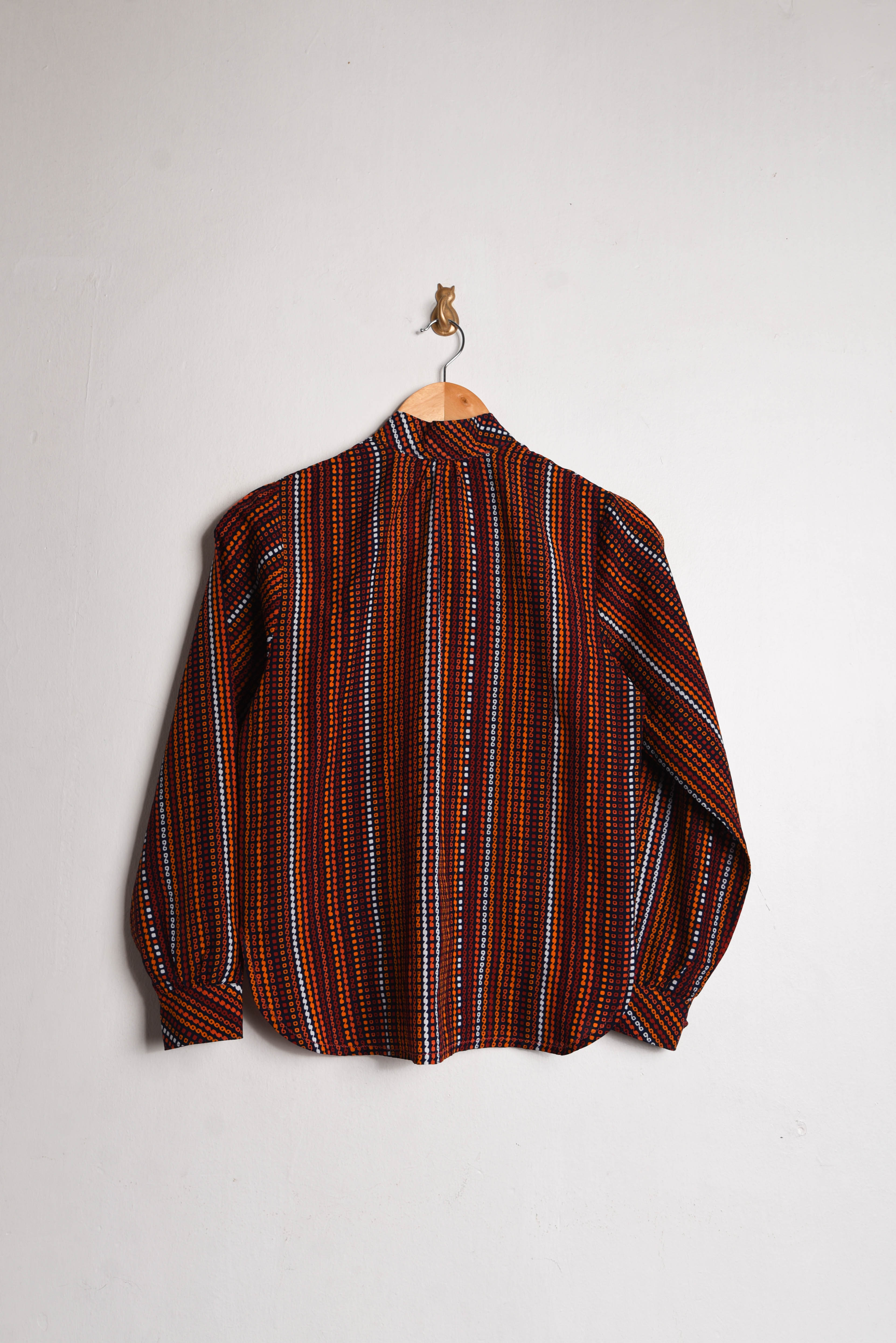 Blusa 70s figuras geométricas