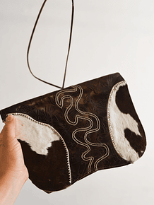 Cartera cuero 70s Carlos Falchi