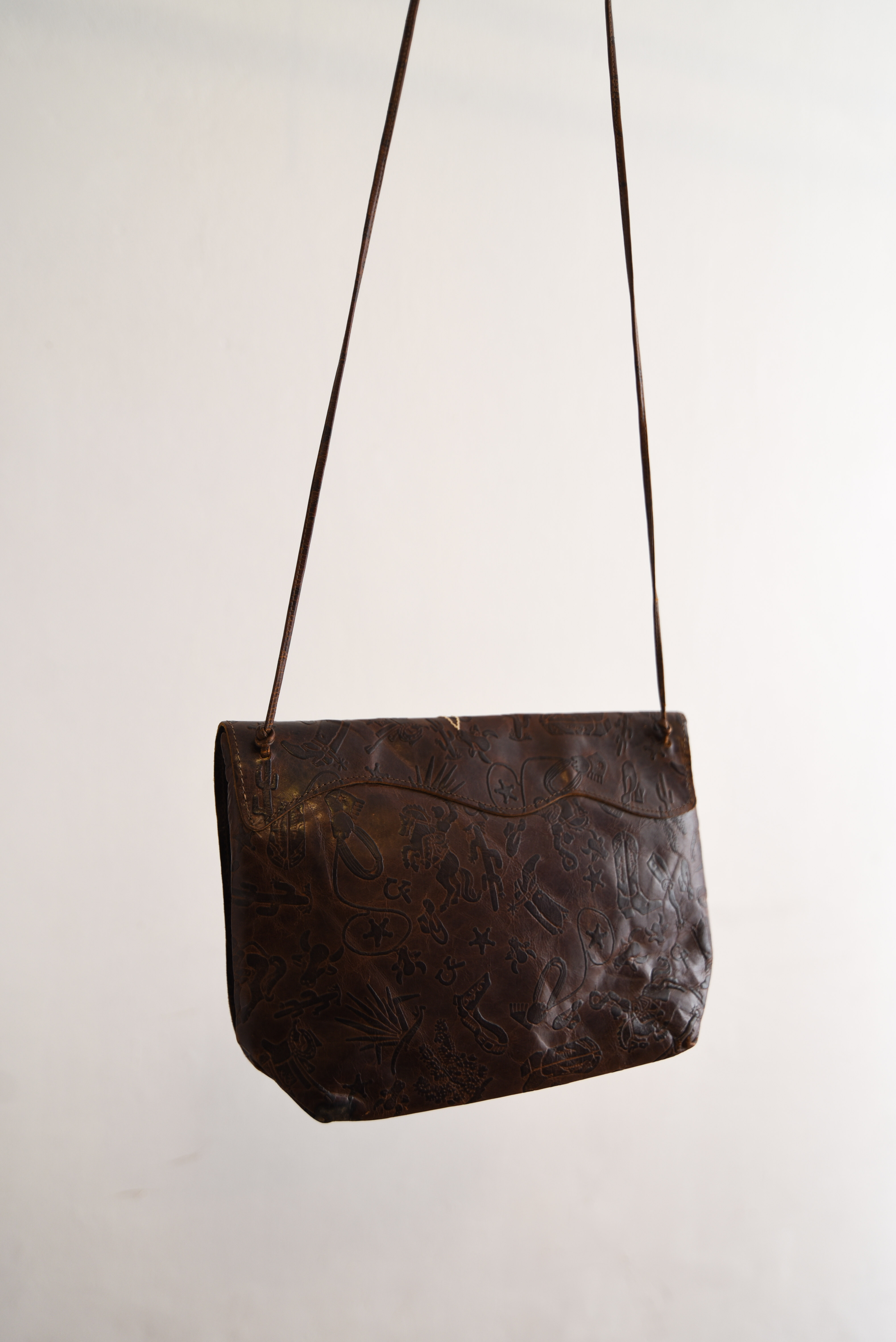 Cartera cuero 70s Carlos Falchi