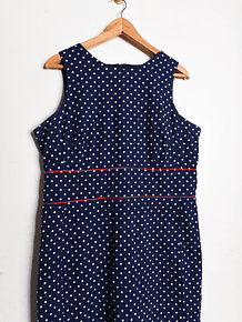 Jumper azul polka dots