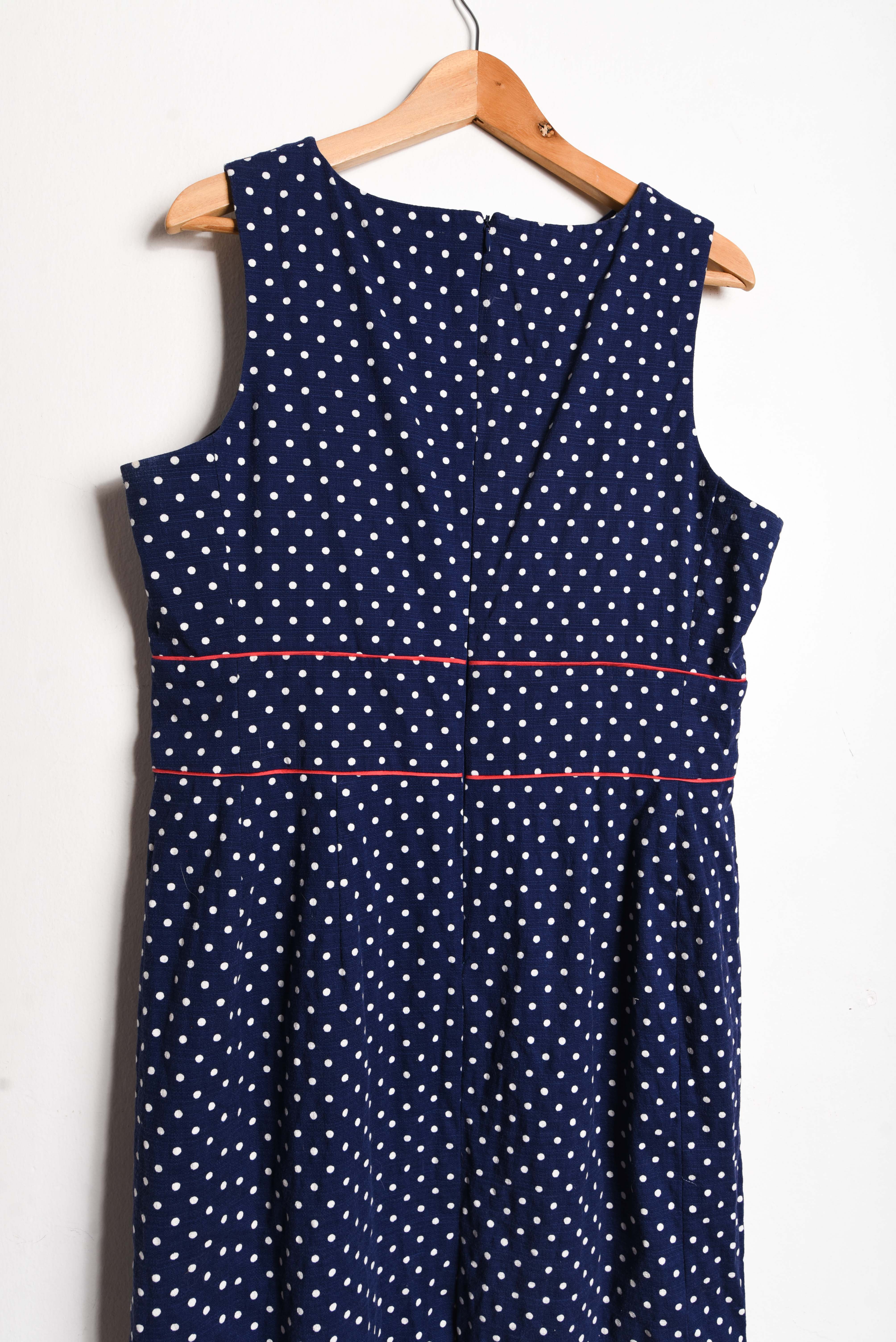 Jumper azul polka dots