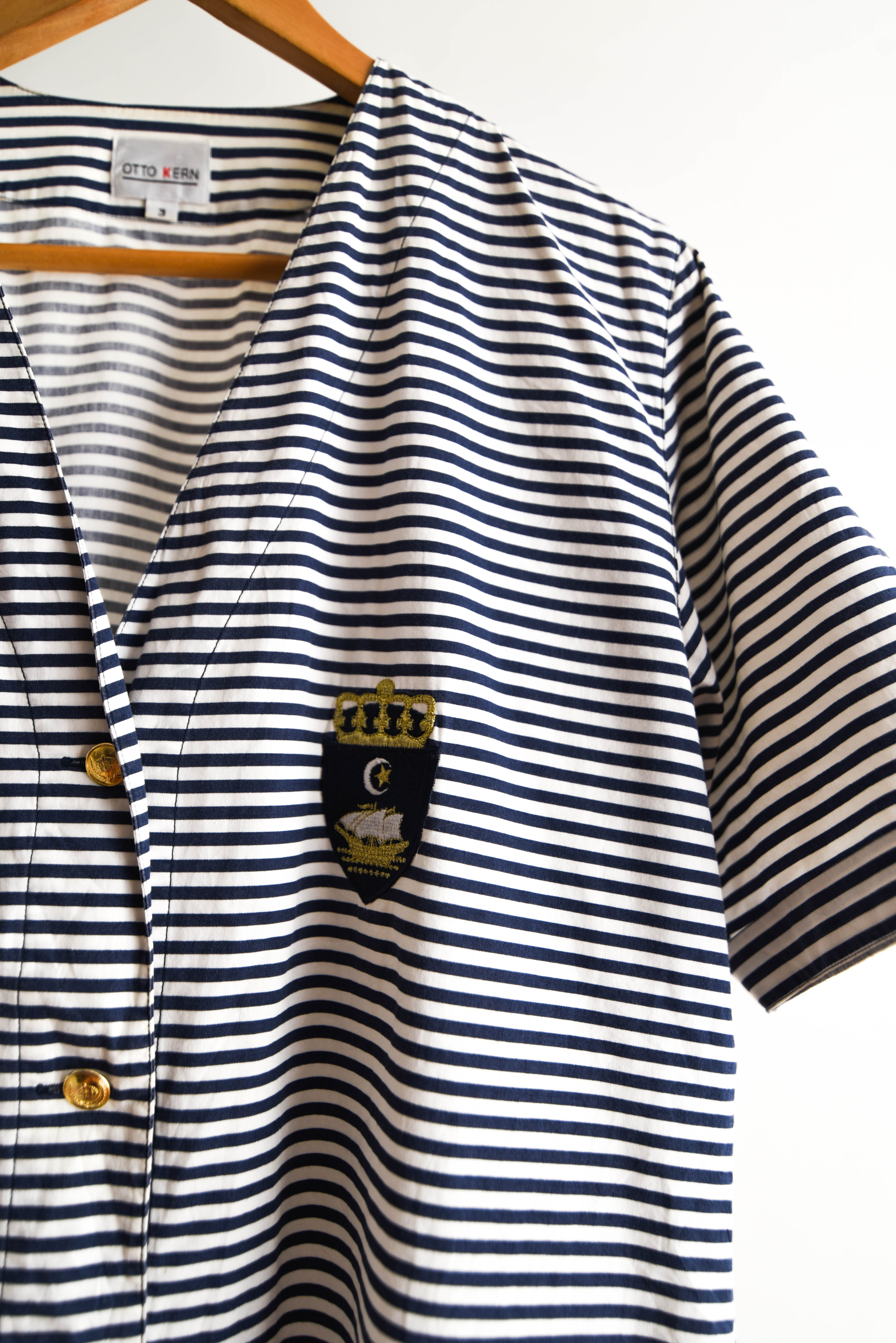 Blusa rayada marinera vintage