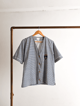 Blusa rayada marinera vintage