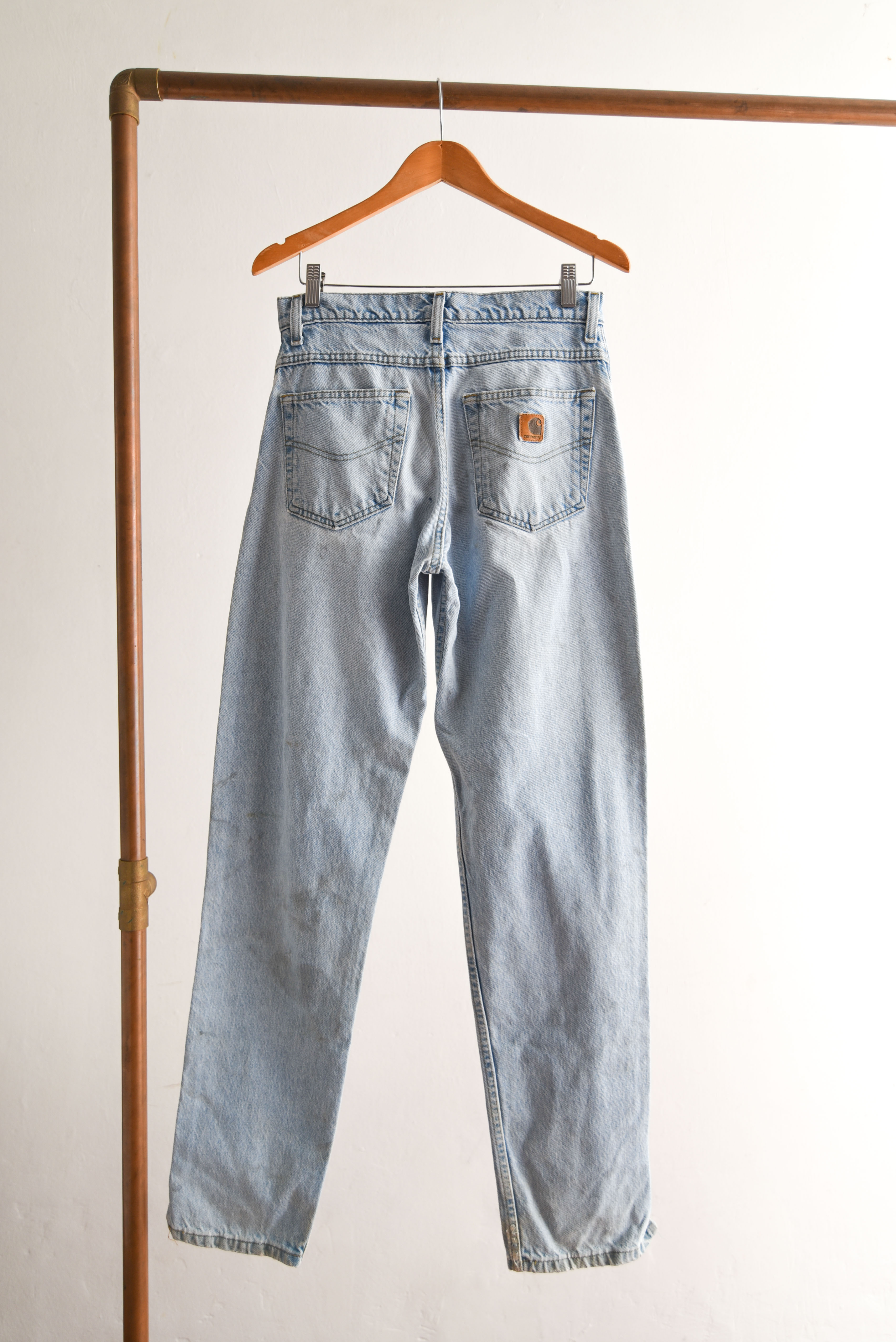 Jeans tiro alto Carhartt