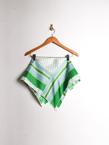 Pañuelo verde vintage japan