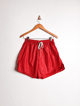 Short rojo sporty
