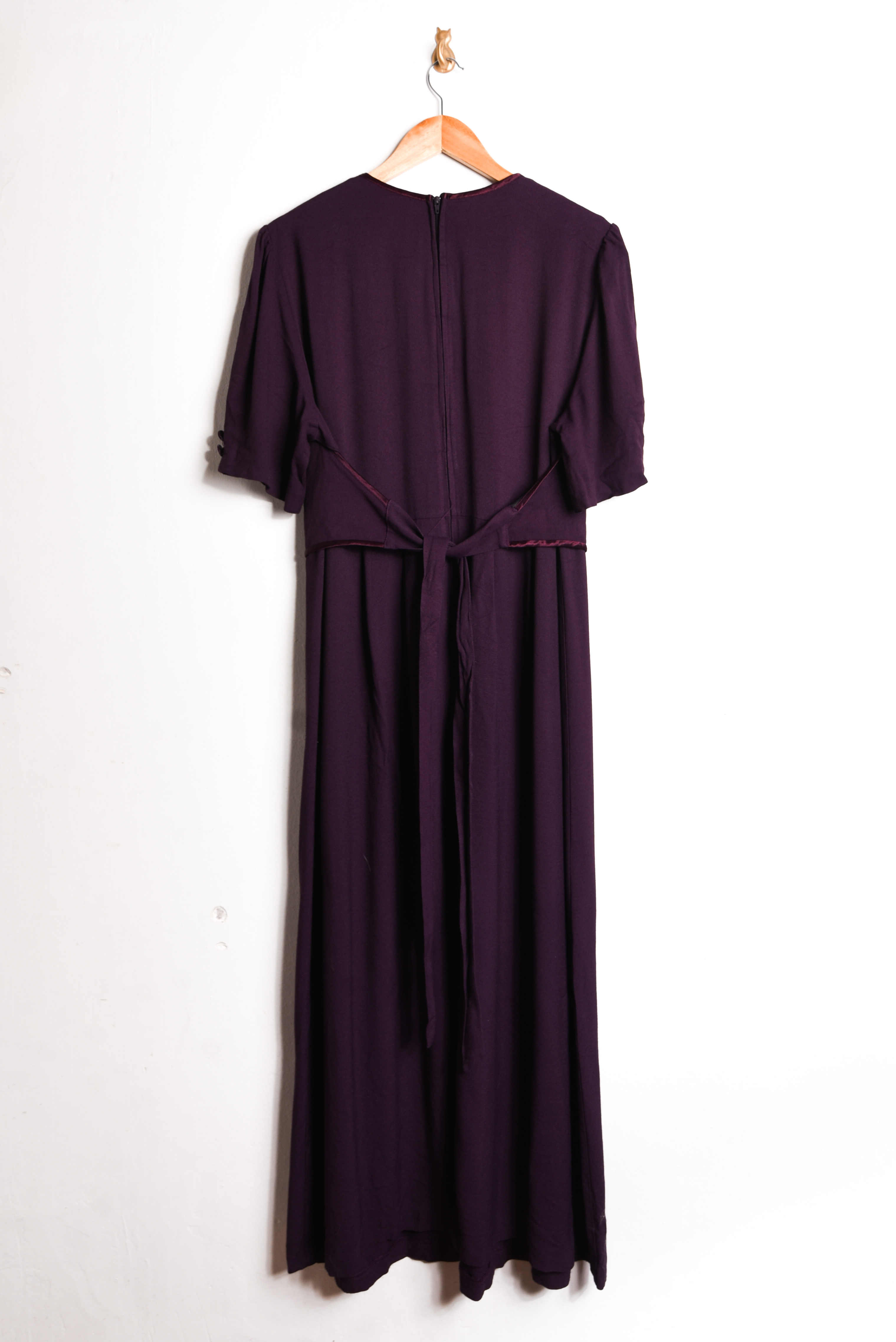Vestido 90s dark purple