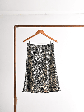 Falda 90s geométrica