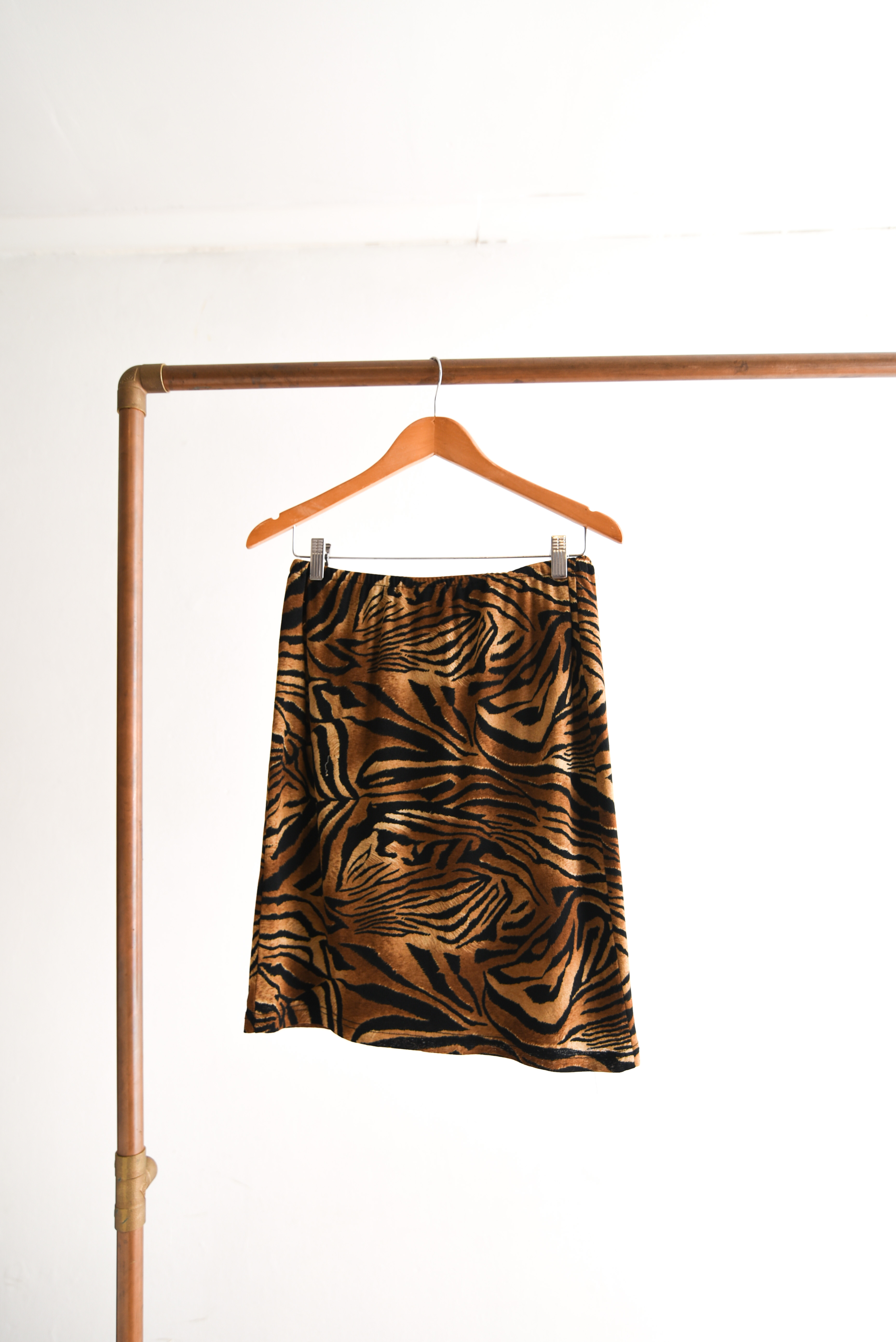 Falda 90s animal print 