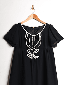 Vestido negro coquette japones
