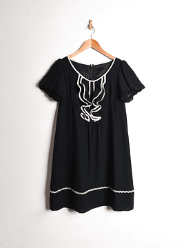 Vestido negro coquette japones