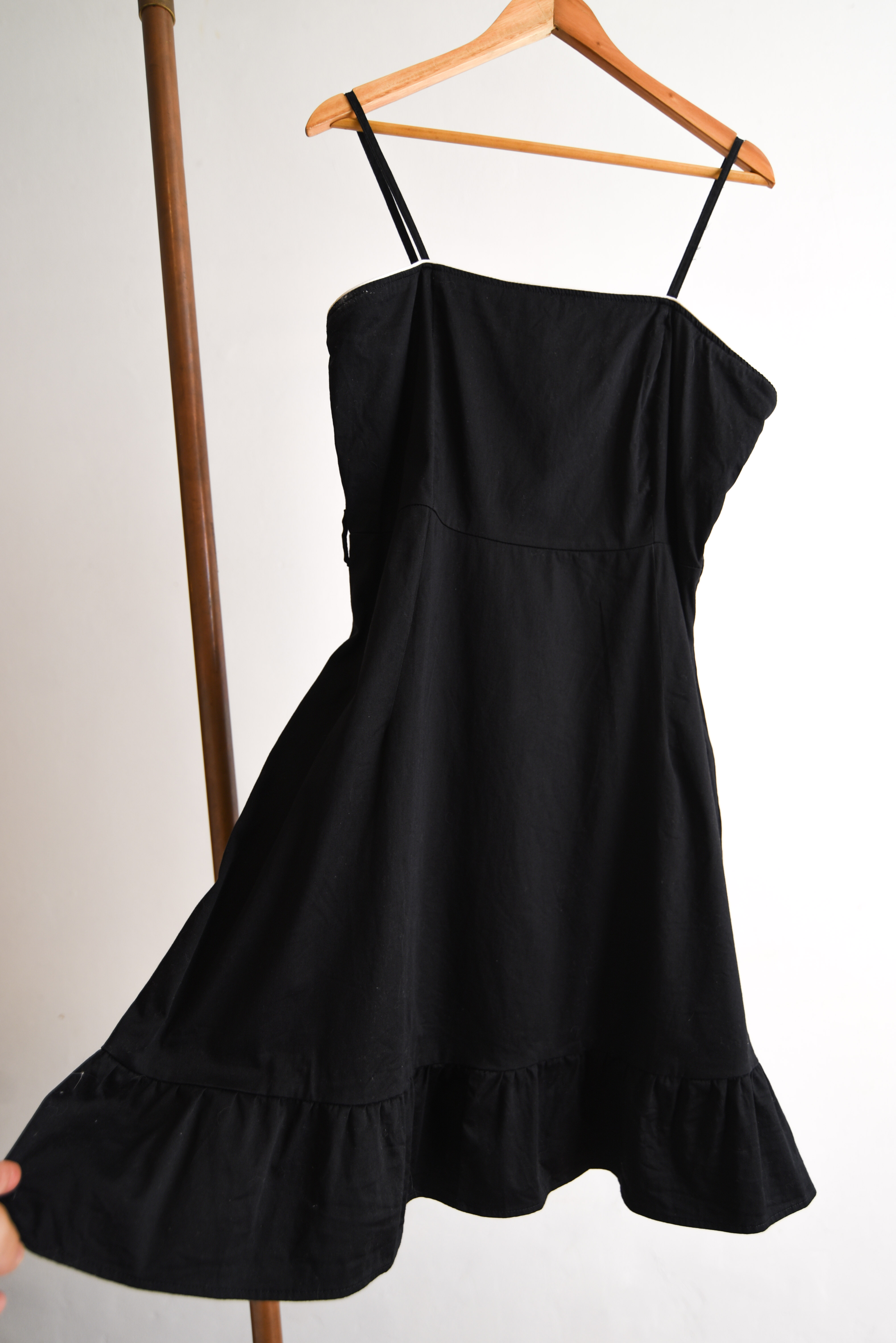 Vestido negro cotton