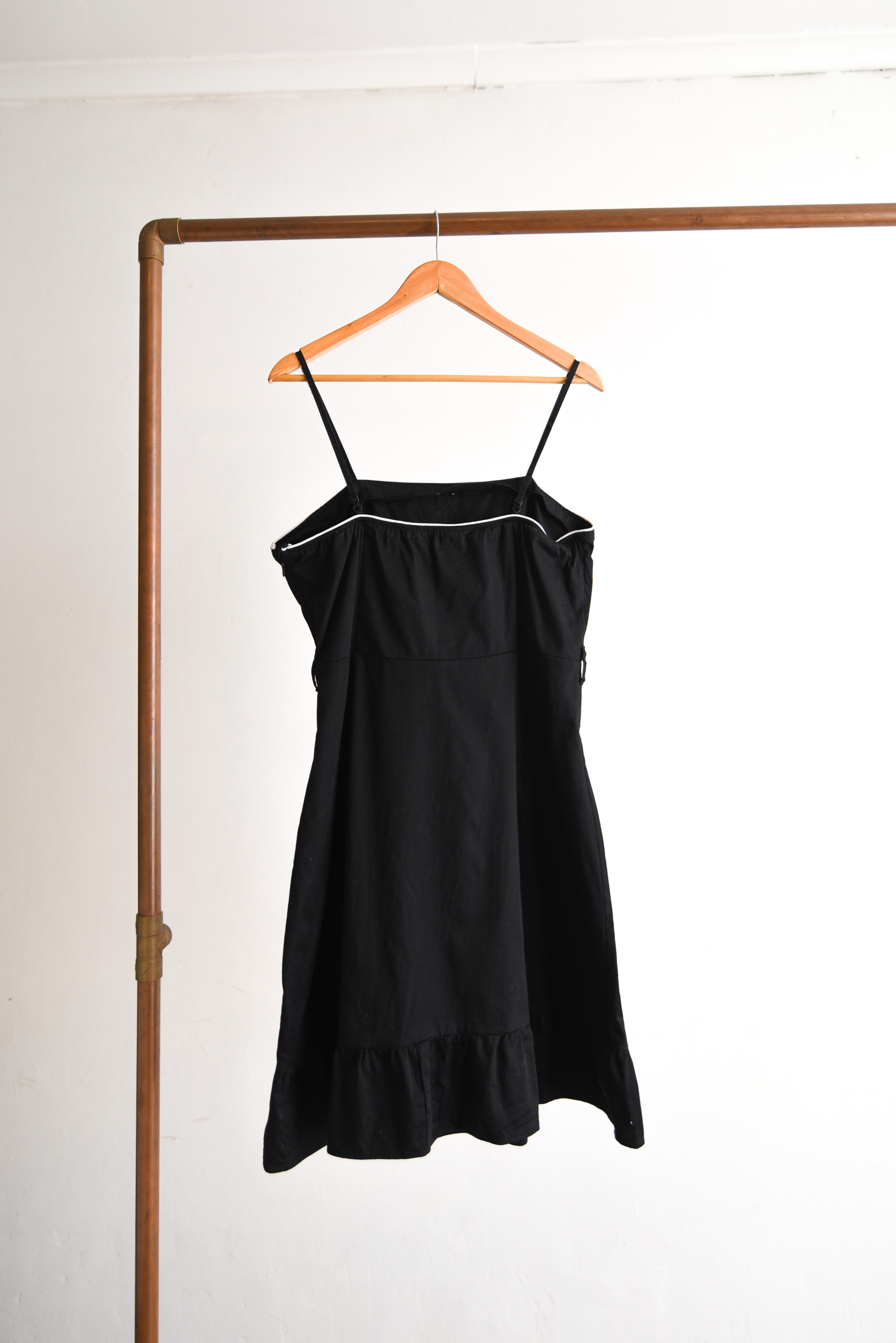 Vestido negro cotton