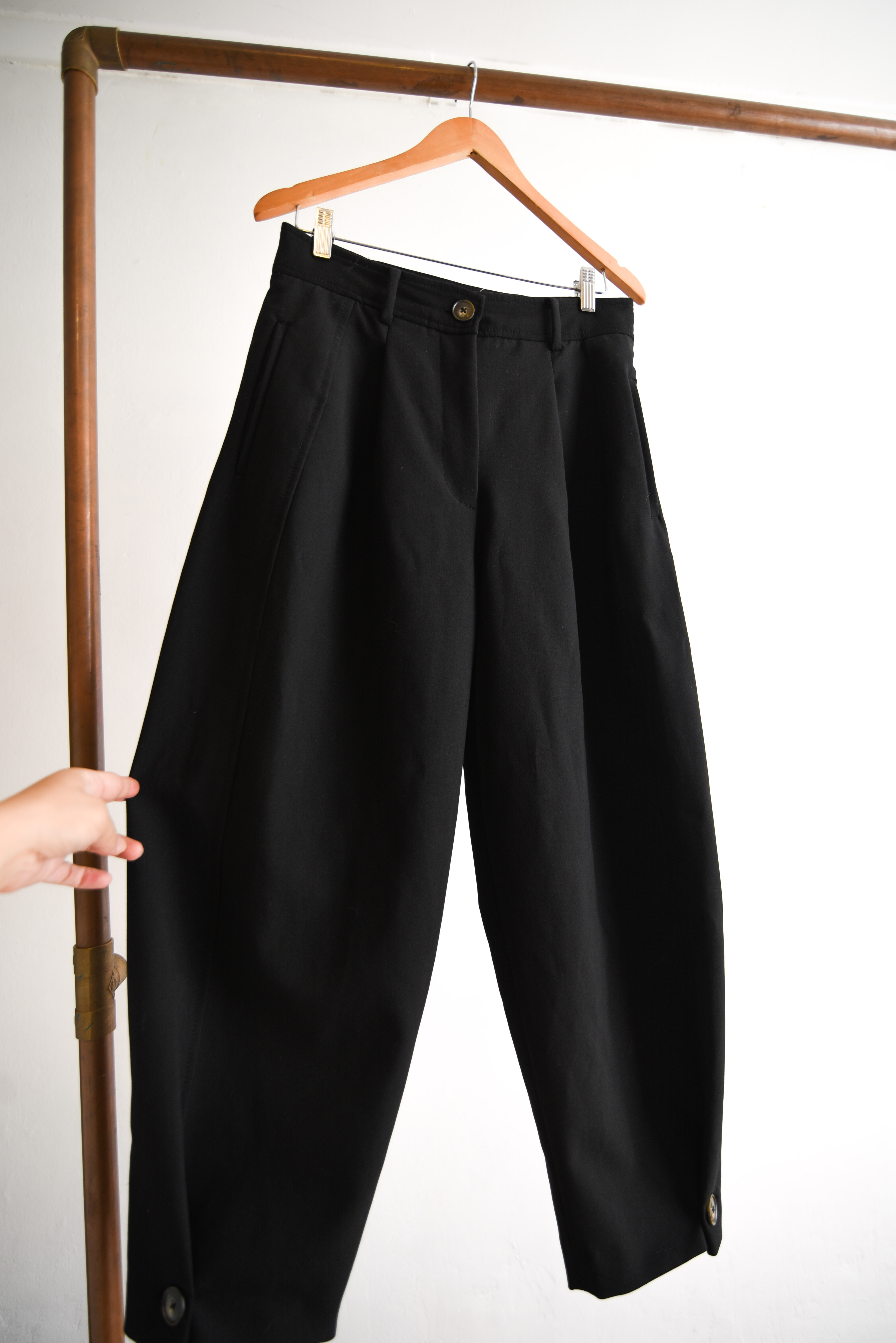 Pantalón negro Zara balloon