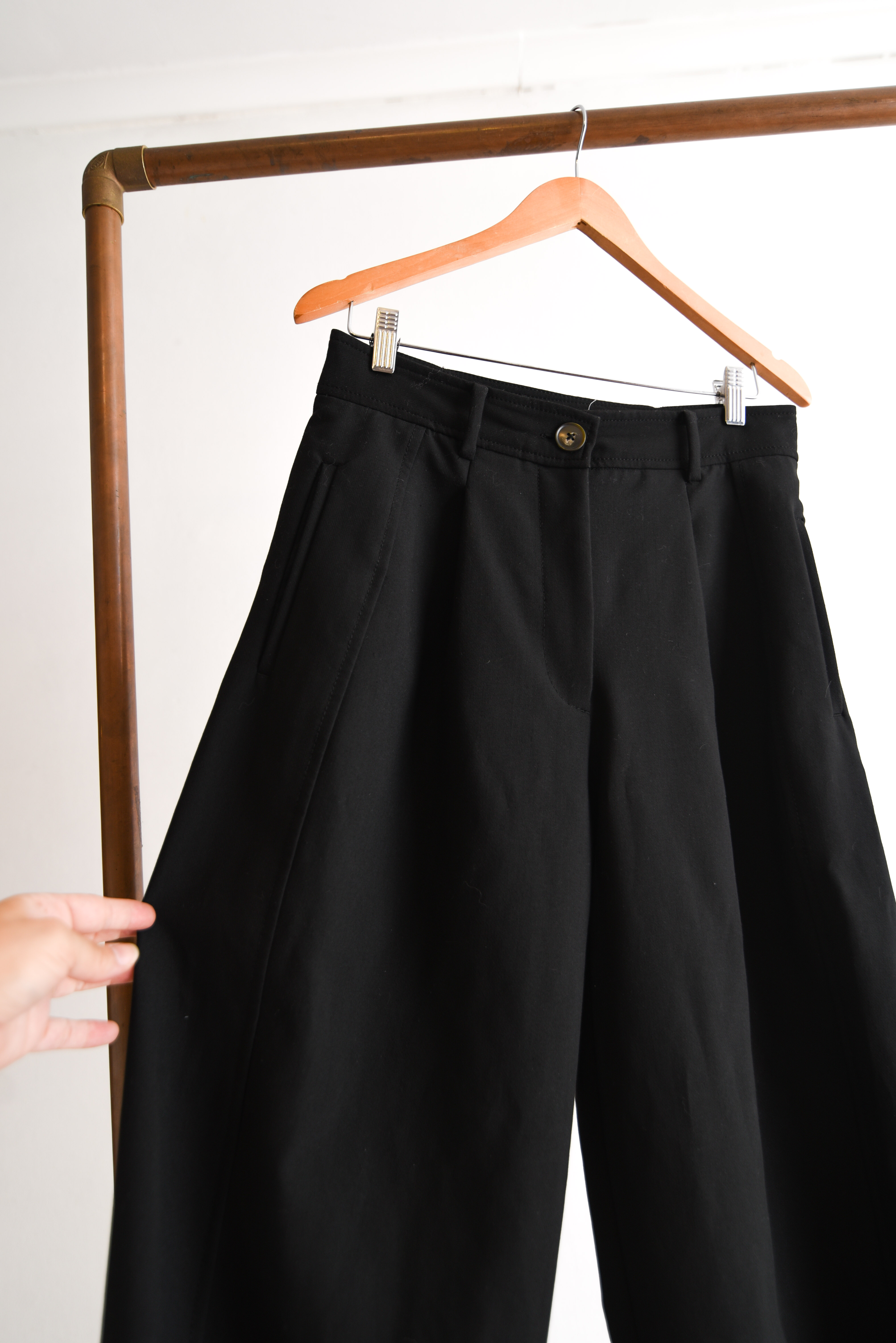 Pantalón negro Zara balloon