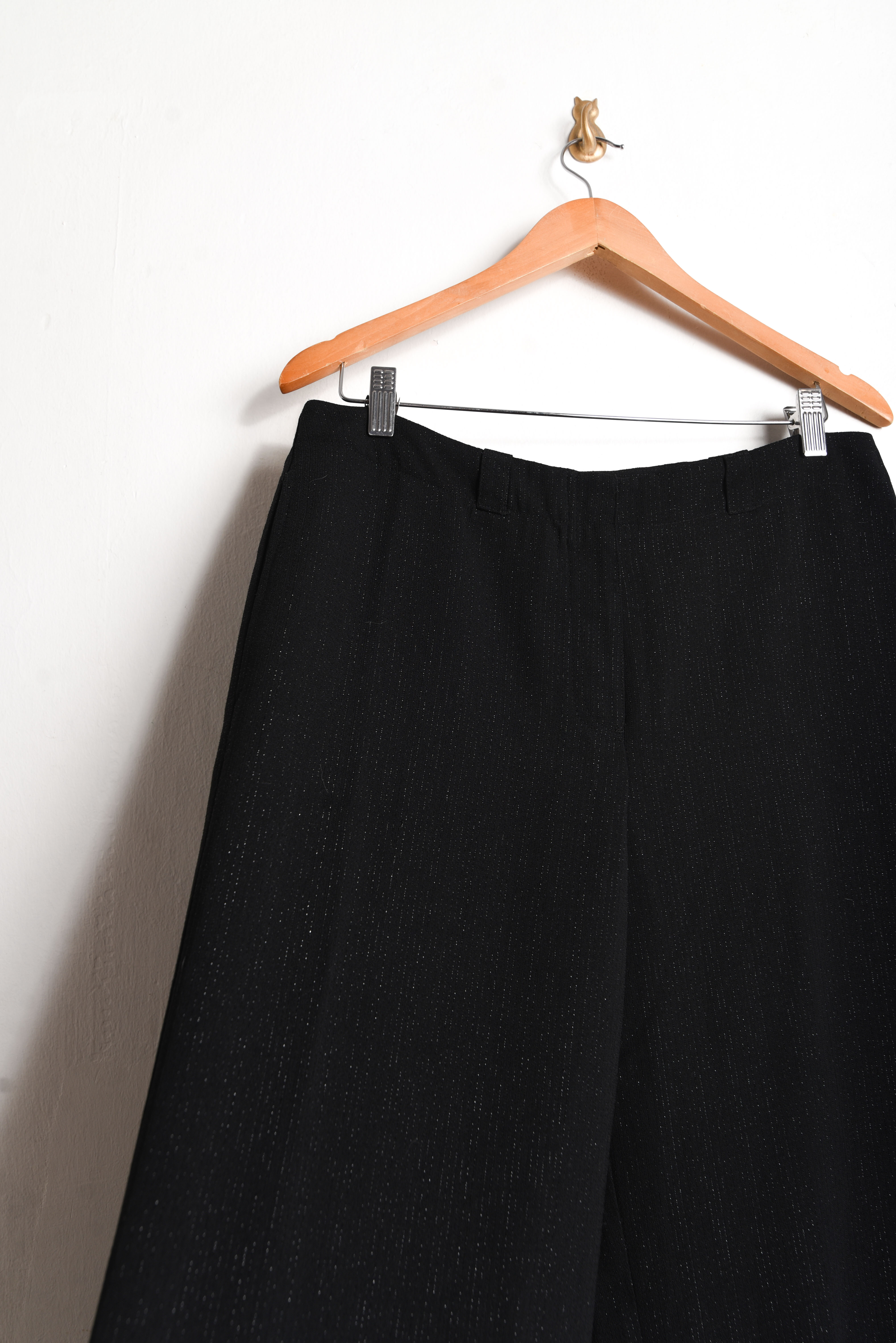 Pantalón palazzo brillos