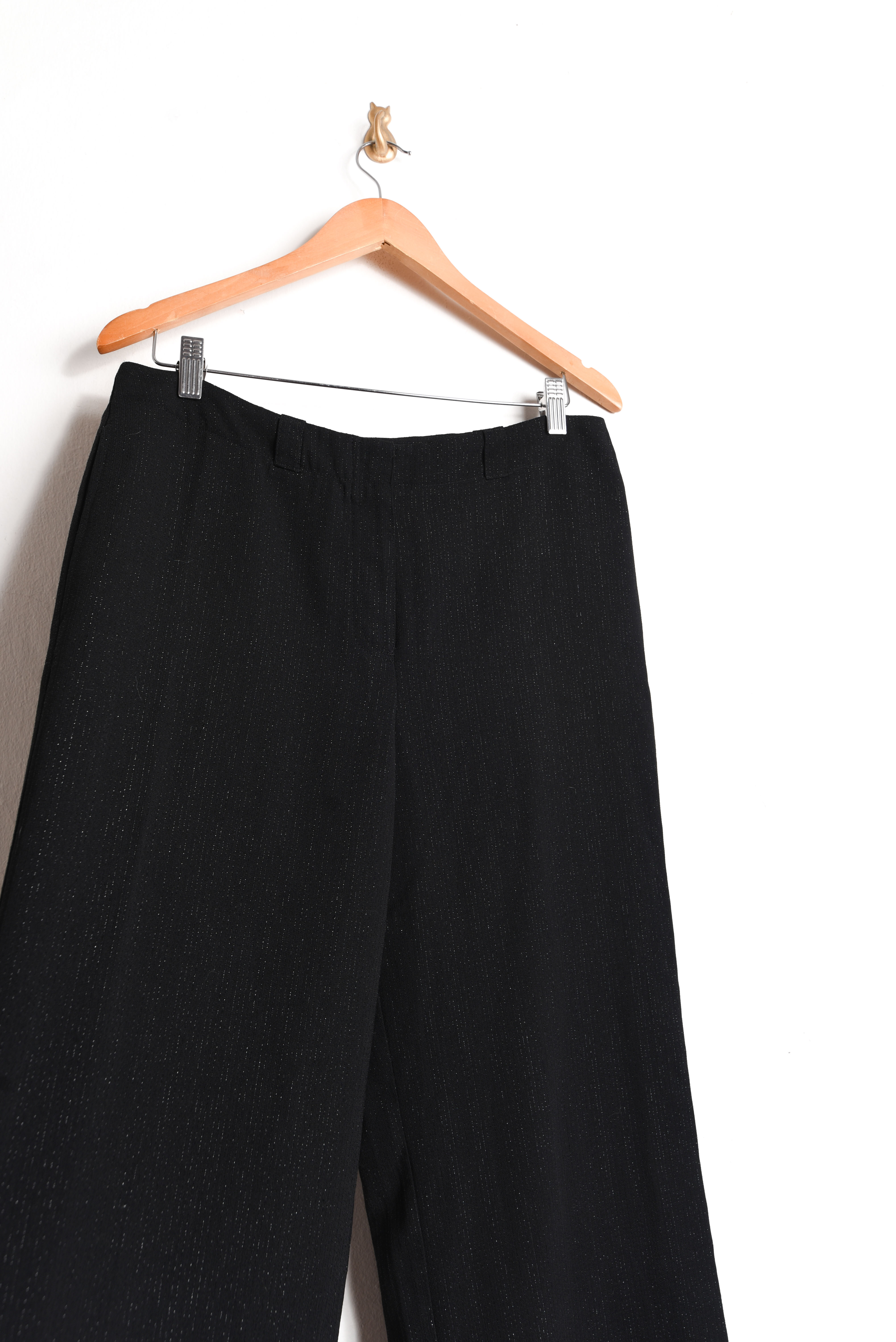 Pantalón palazzo brillos