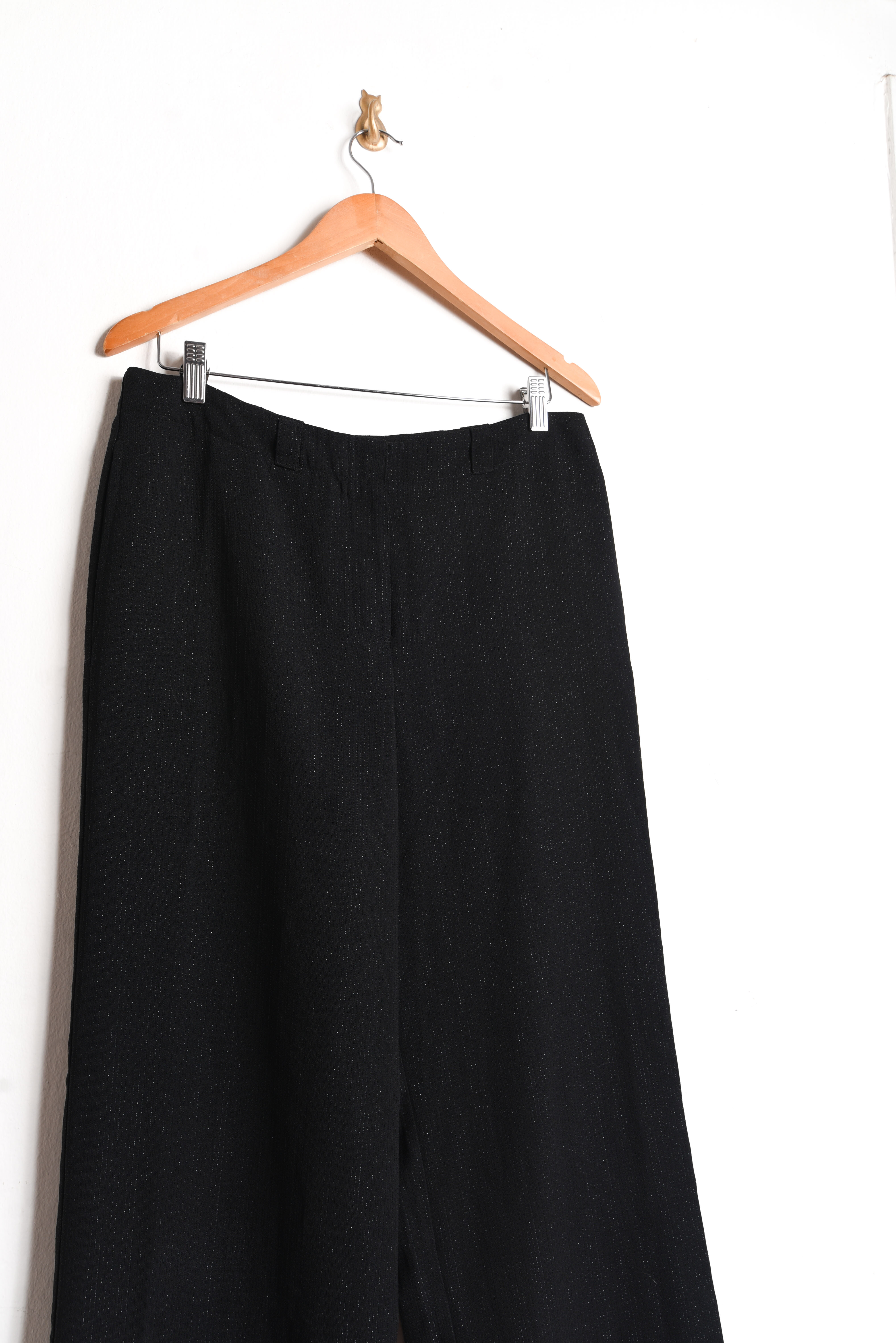 Pantalón palazzo brillos