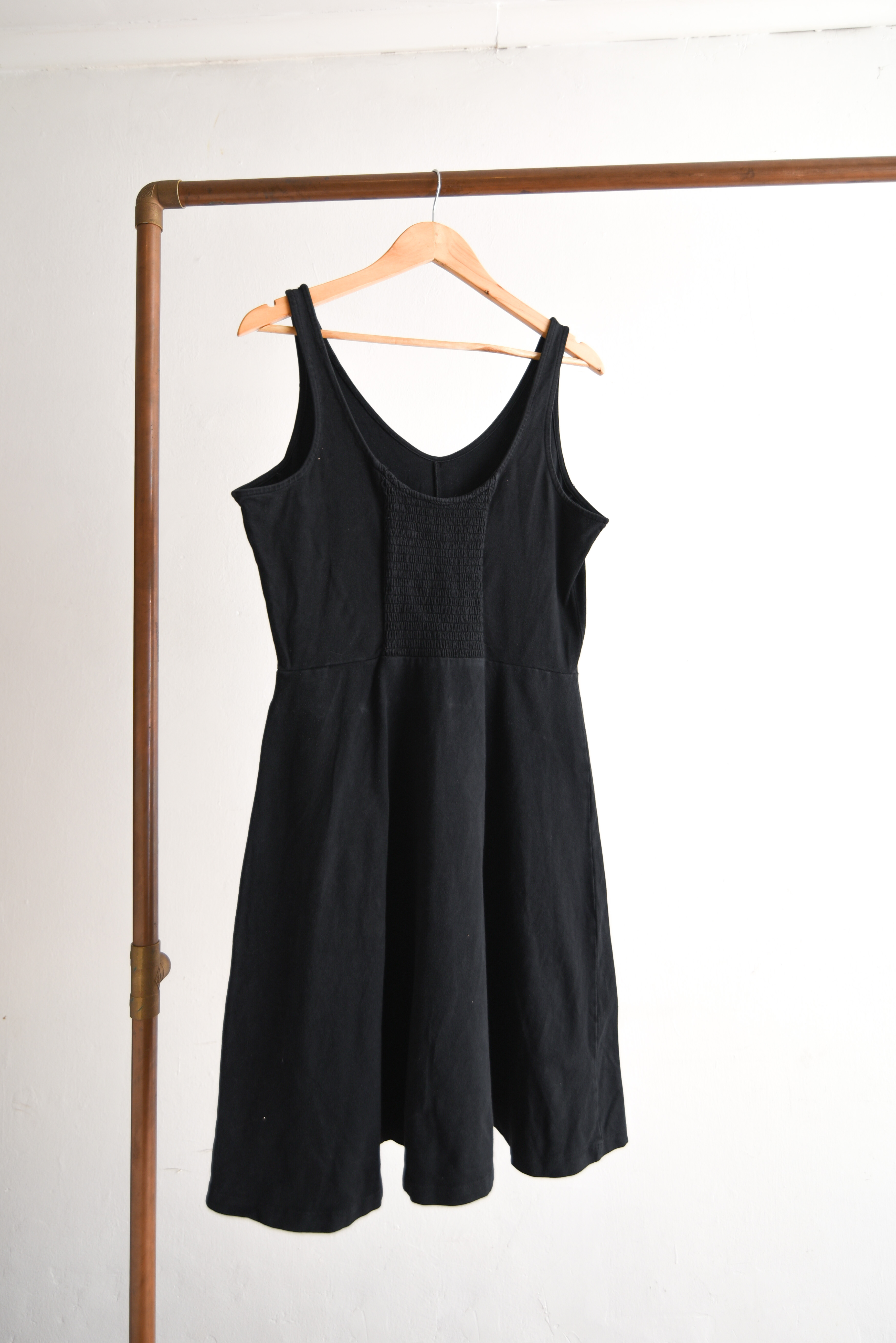 Vestido negro skater