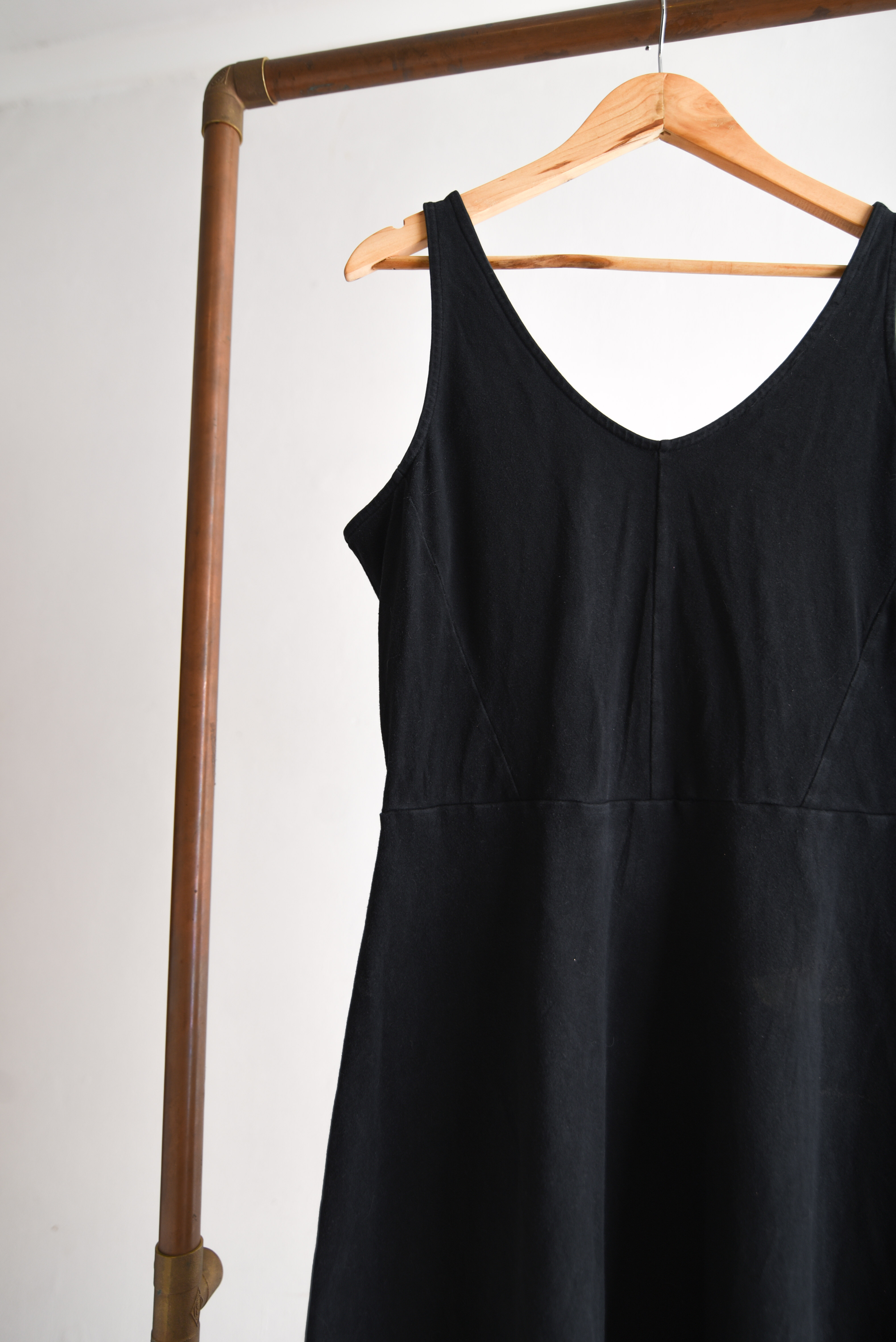 Vestido negro skater