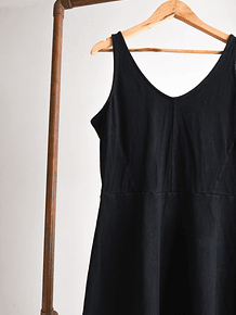 Vestido negro skater