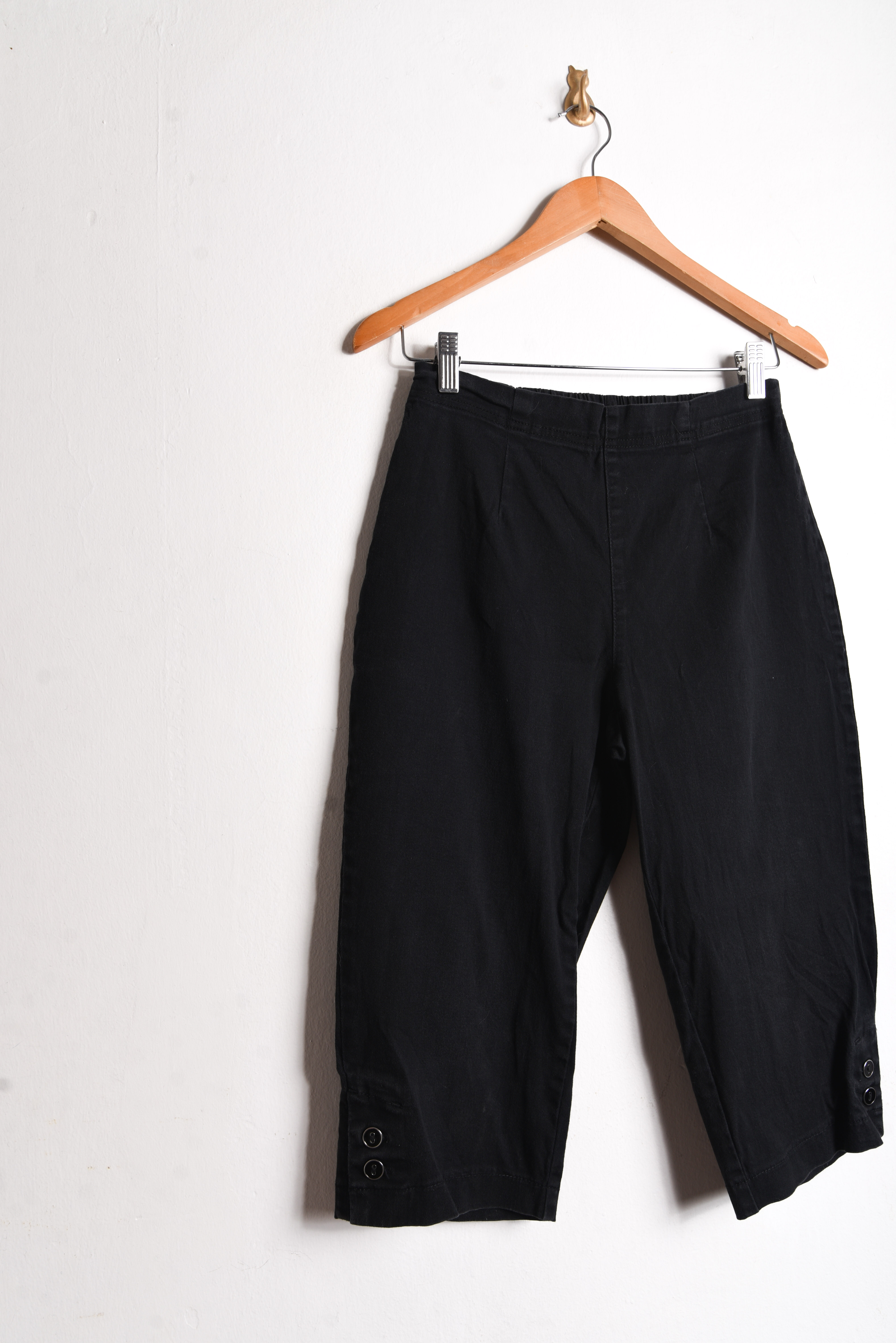 Capri pants negros