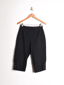 Capri pants negros