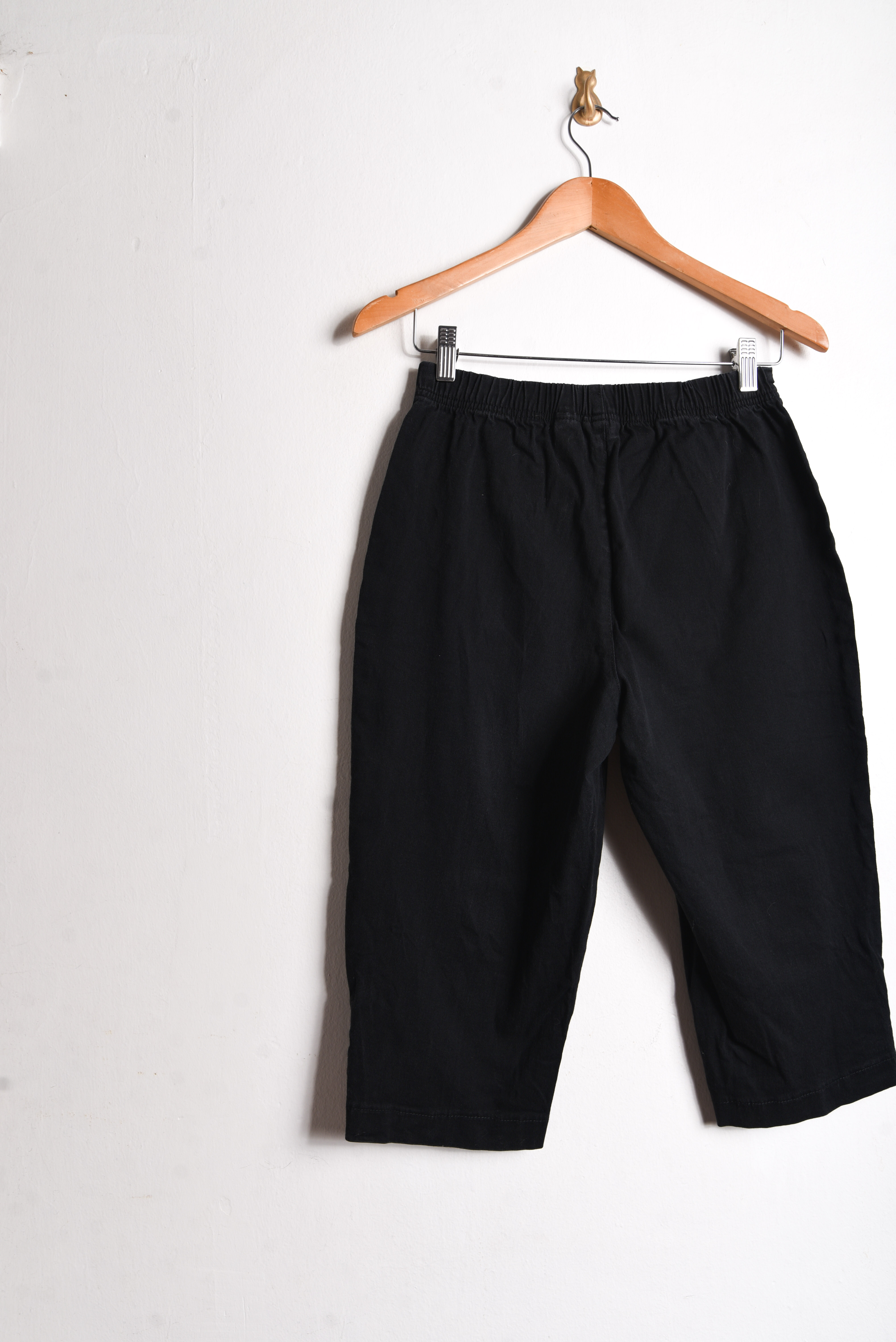 Capri pants negros