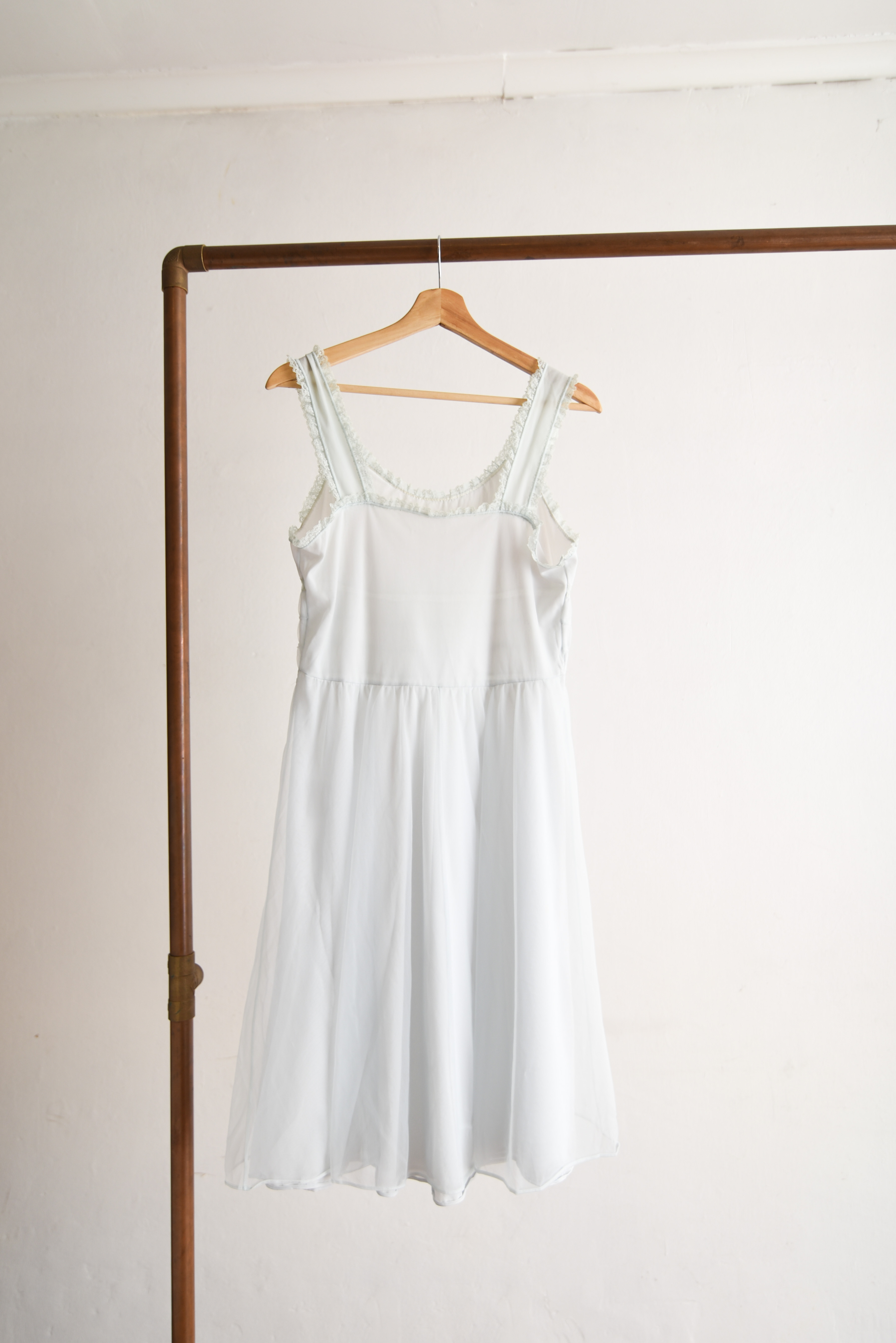 Vestido lencero 60s pastel 