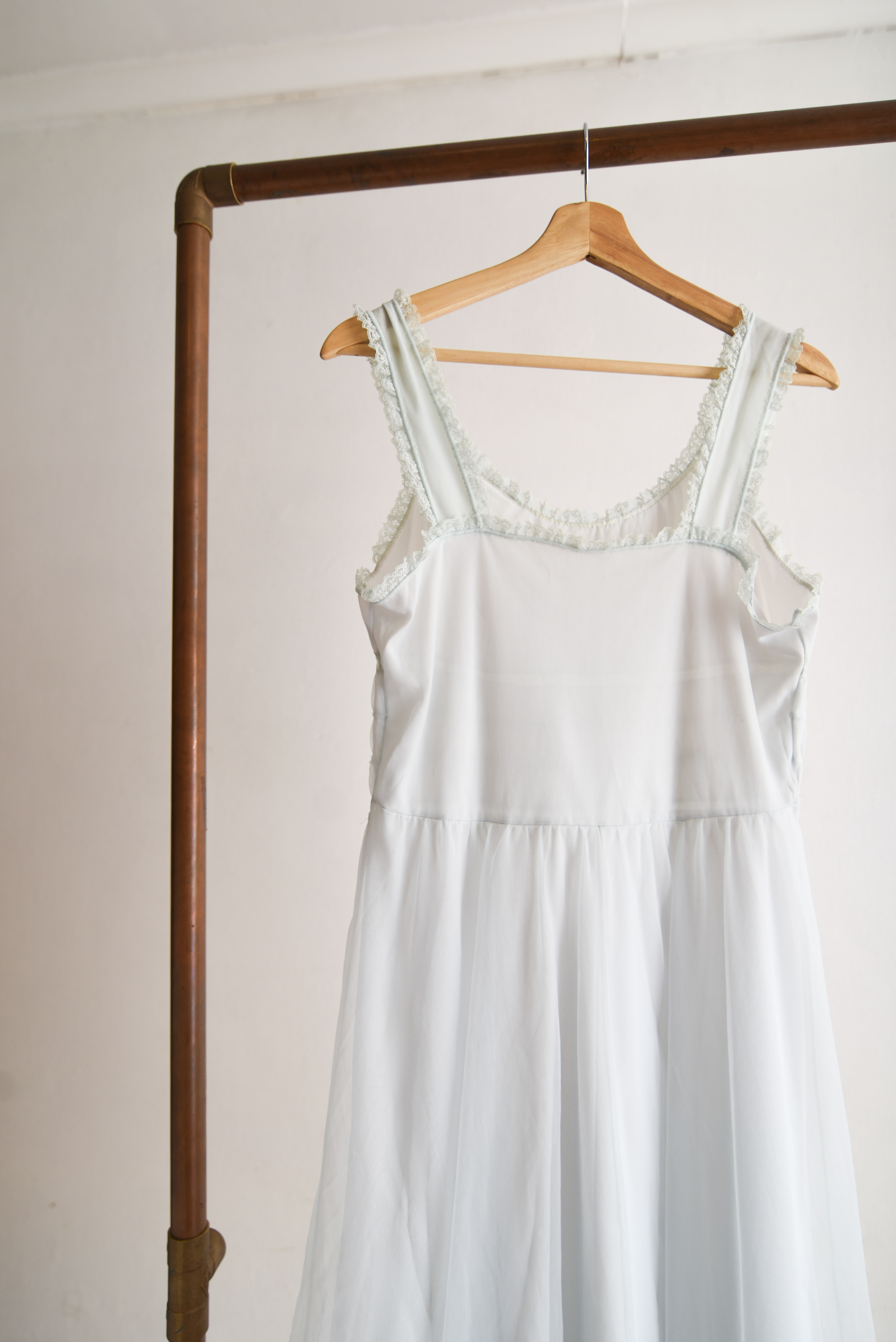 Vestido lencero 60s pastel 