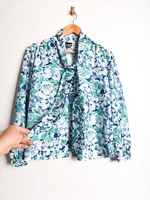 Blusa floral 80s lazito