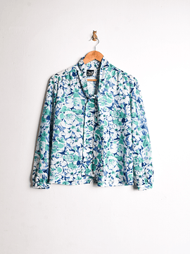 Blusa floral 80s lazito