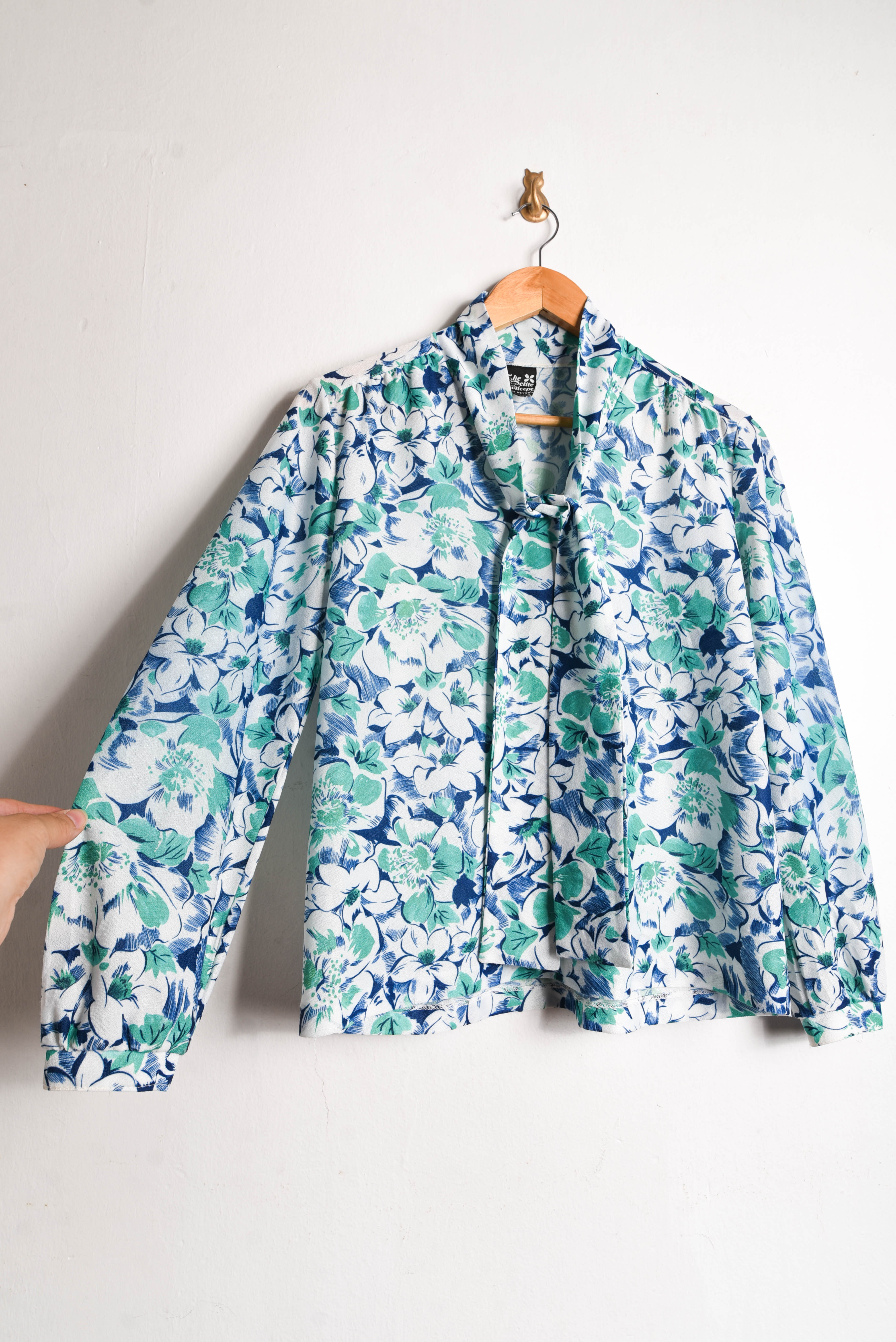 Blusa floral 80s lazito