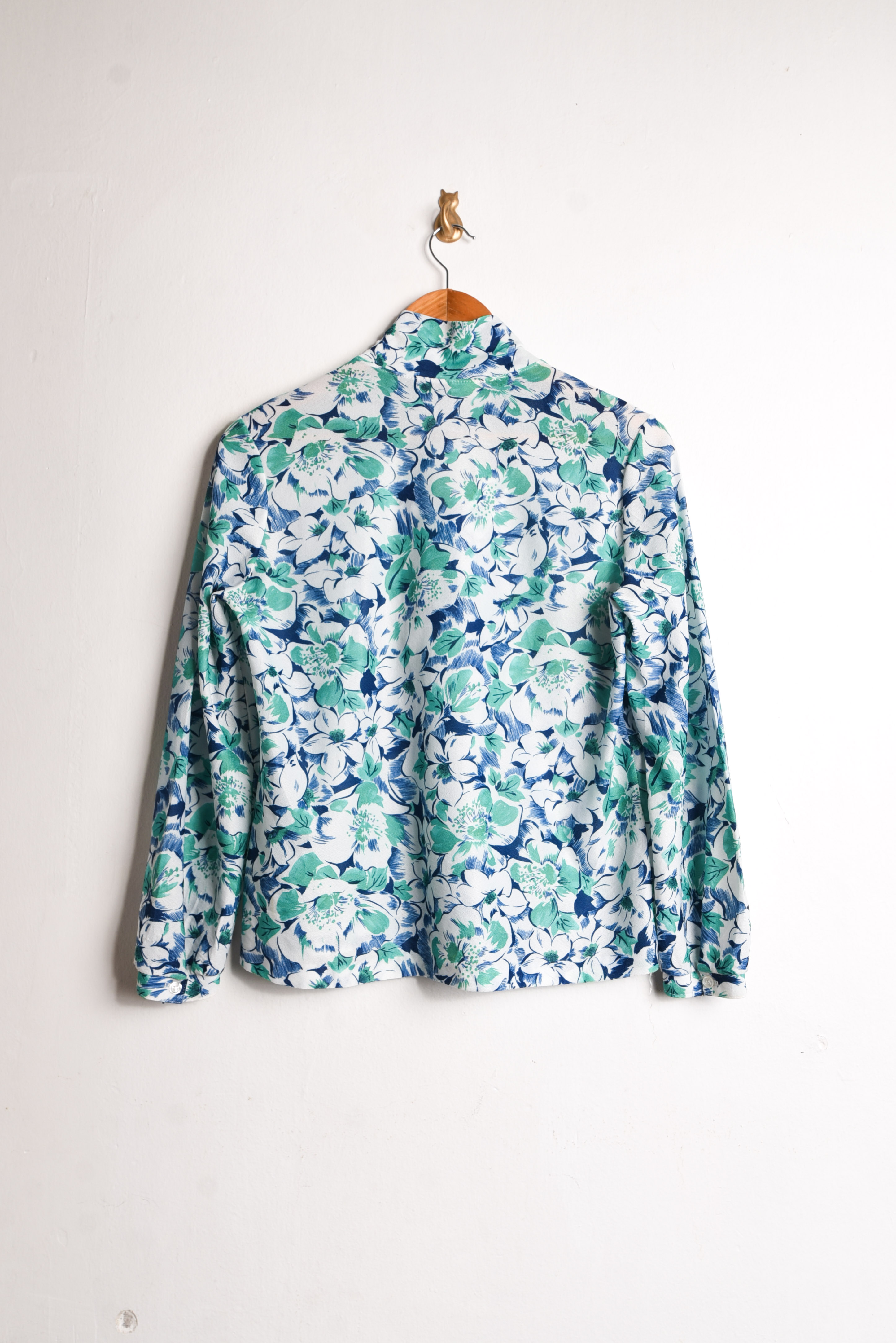 Blusa floral 80s lazito