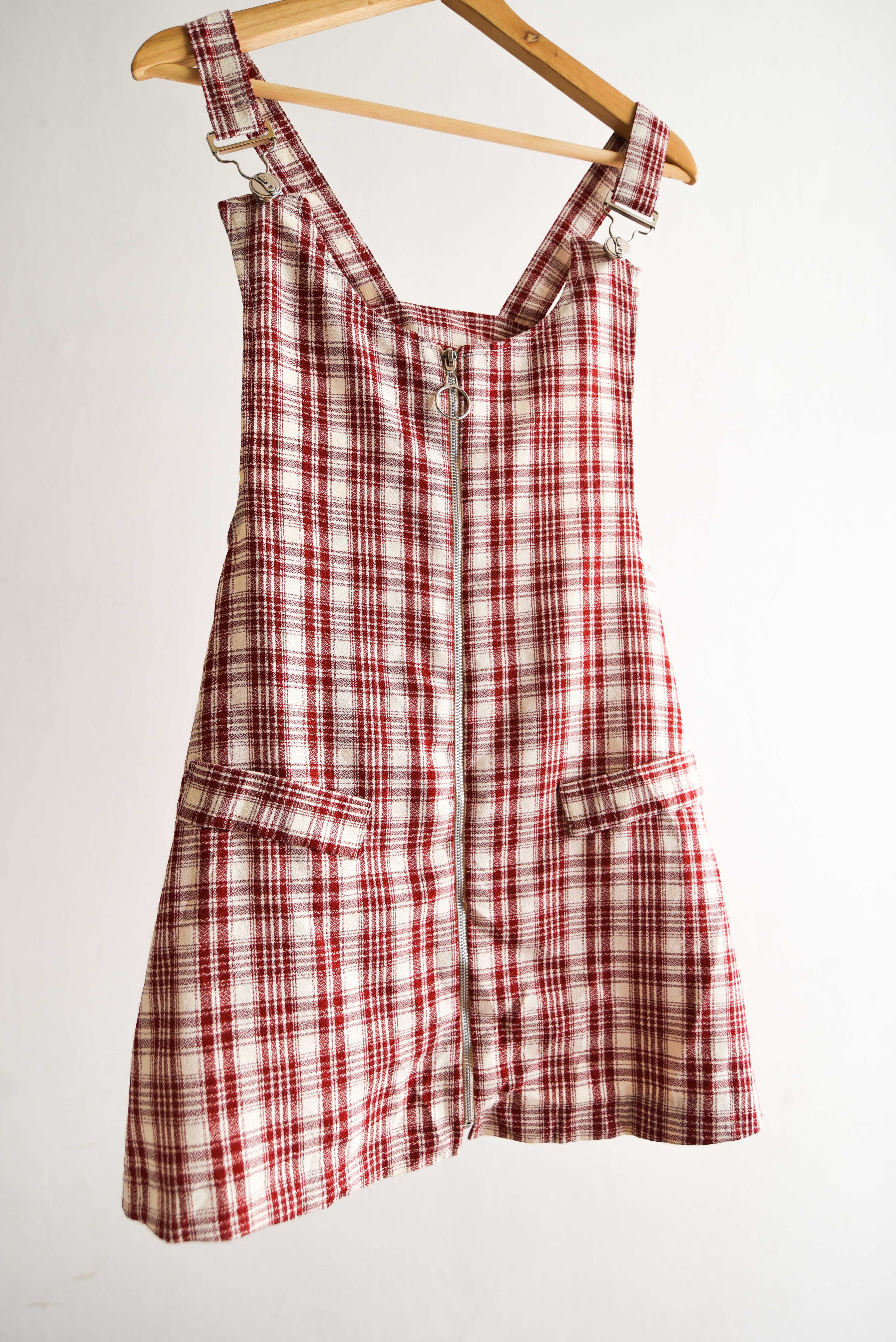 Jardinera 90s tartán