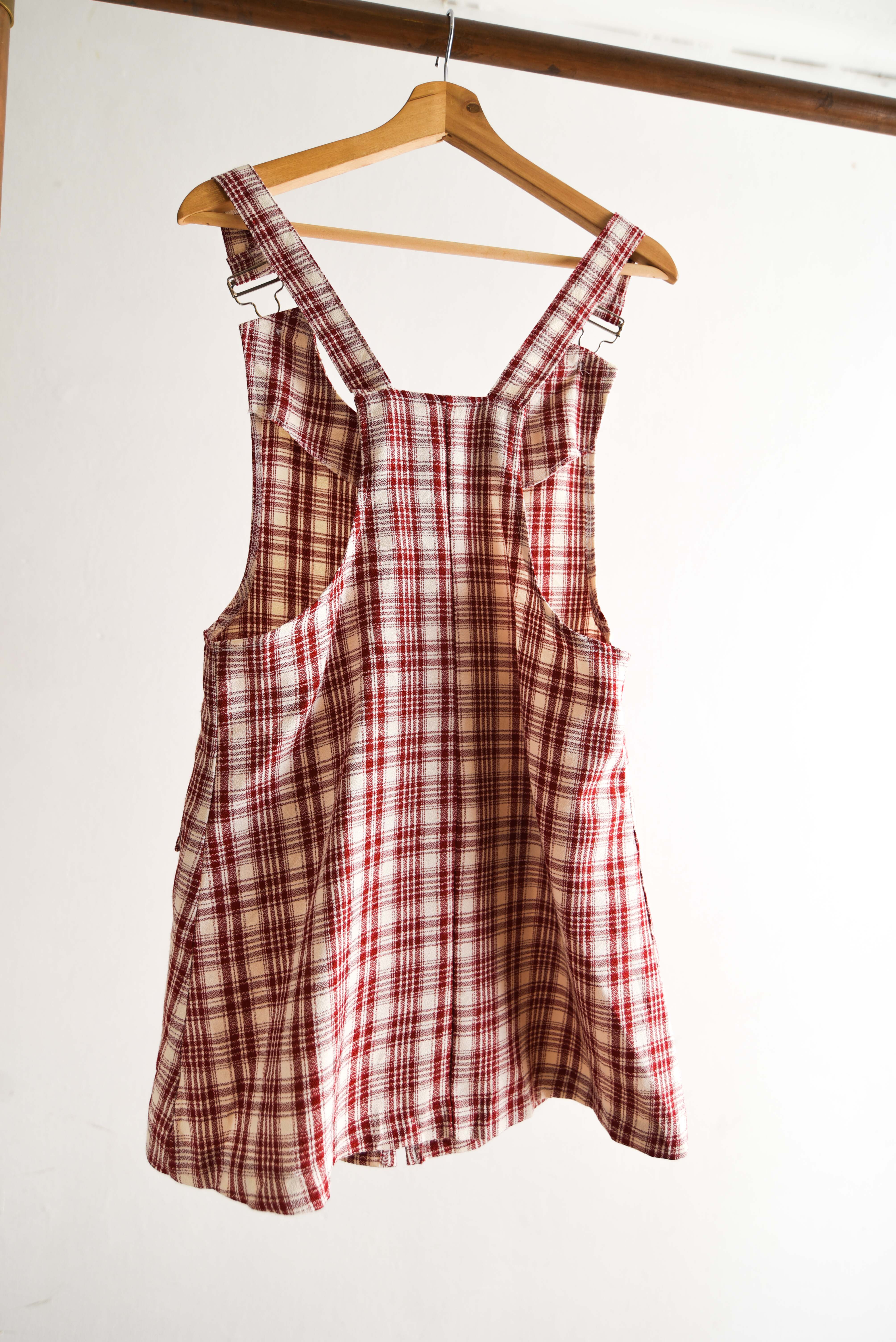 Jardinera 90s tartán