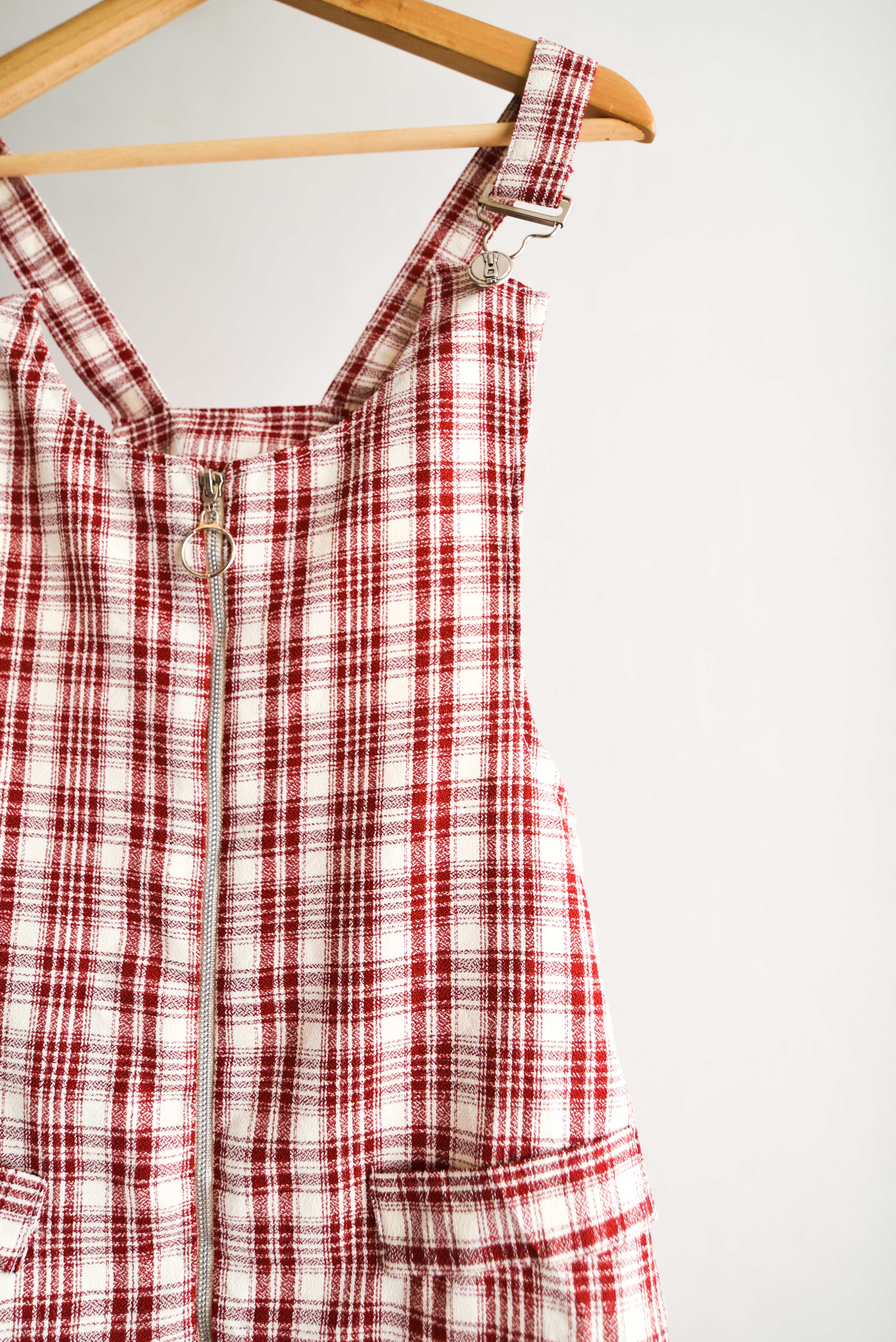 Jardinera 90s tartán