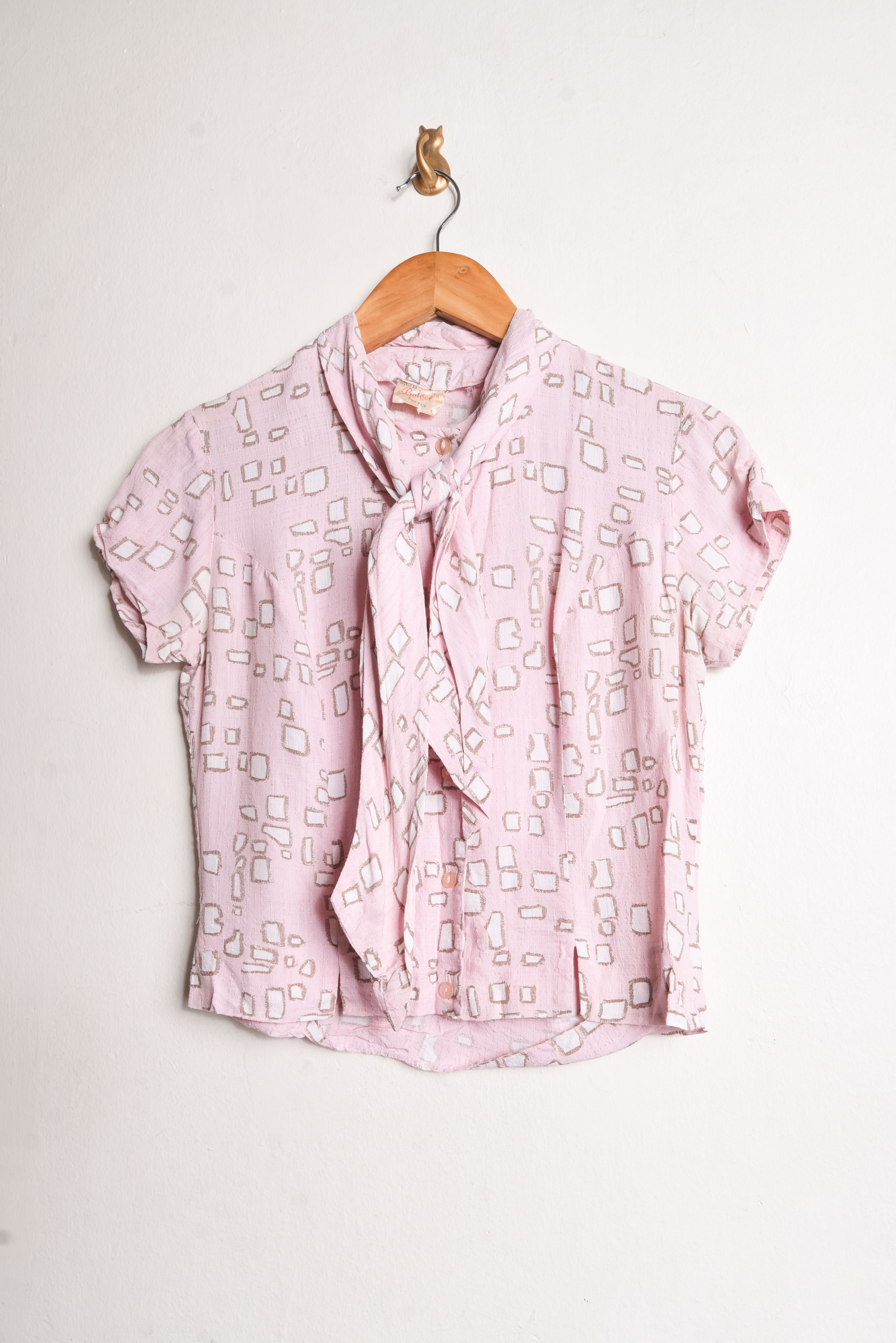 Blusa 60s pastel lazito