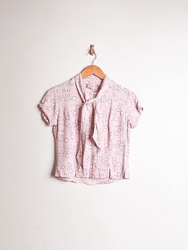 Blusa 60s pastel lazito