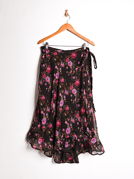 Falda vaporosa Laura Ashley