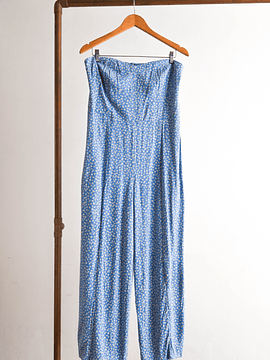 Enterito celeste floral