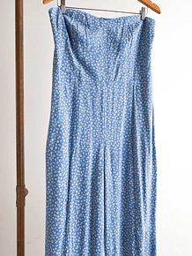 Enterito celeste floral