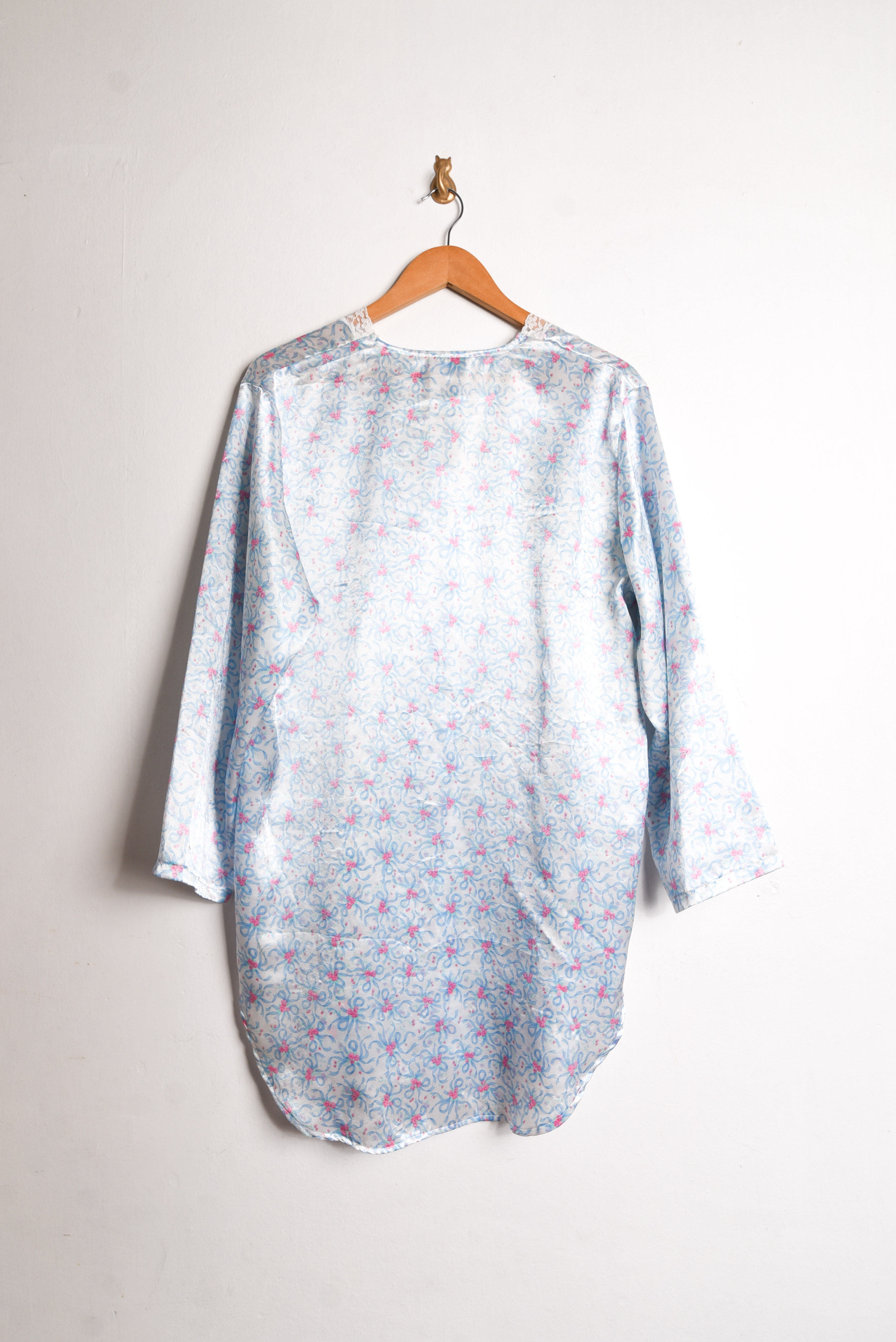 Camisa lencera satín