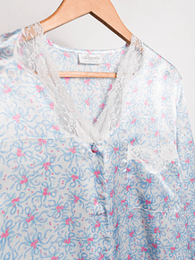 Camisa lencera satín