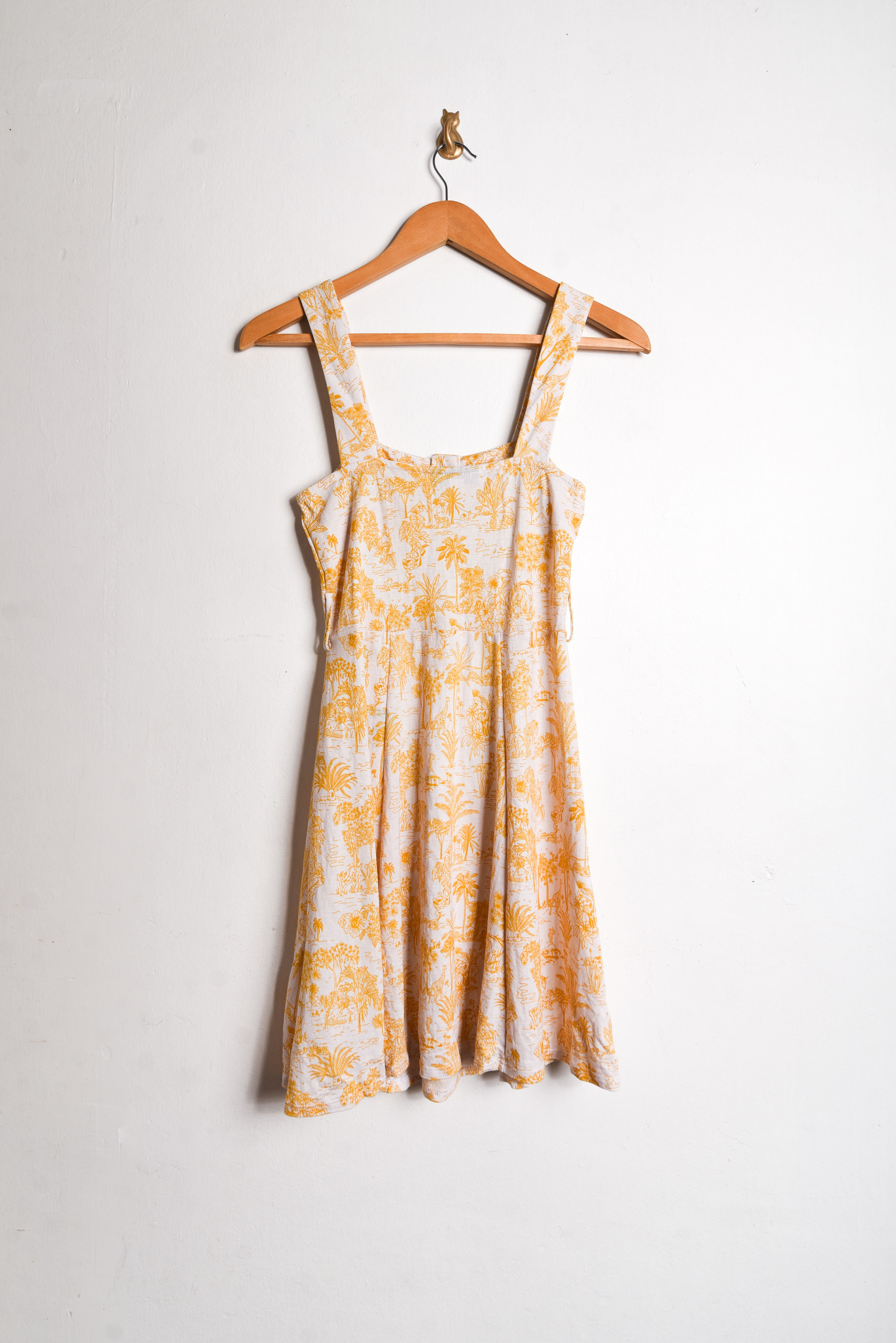 Vestido safari print