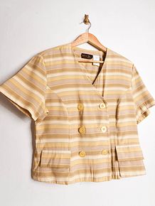 Blusa butter rayada 90s