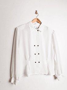 Blusa vintage 90s botones